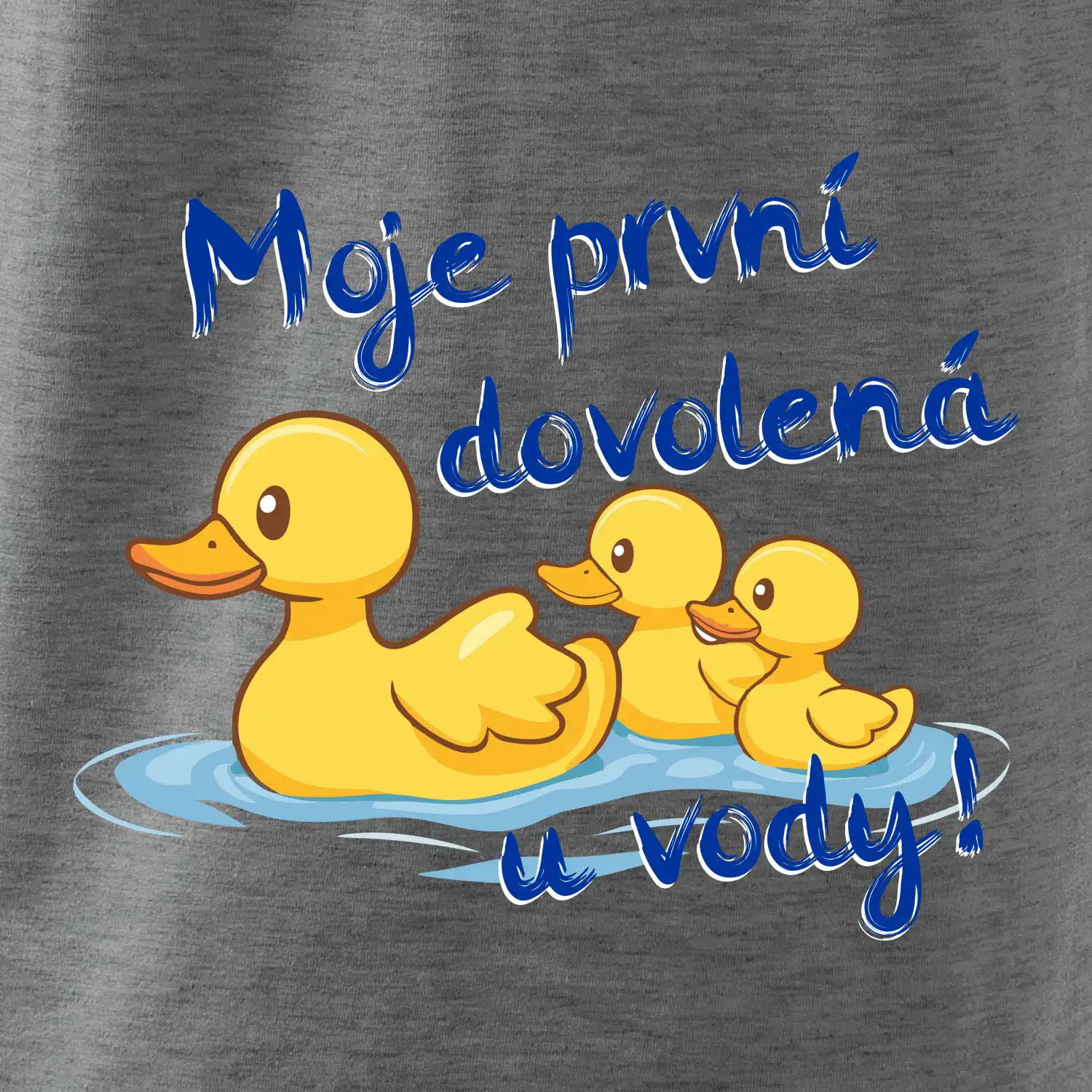 Moje první dovolená u vody - sourozenci