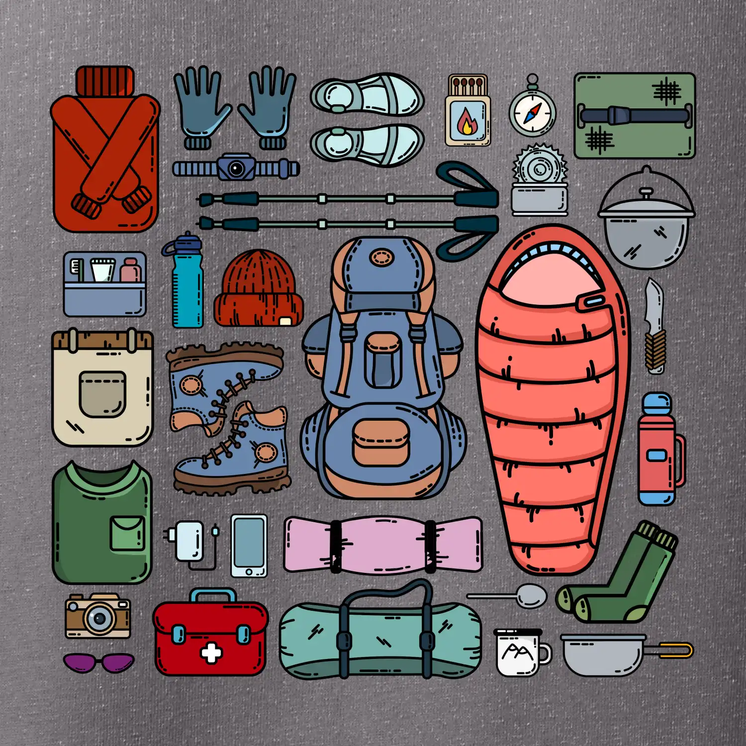 Co si sbalit na kempovani?