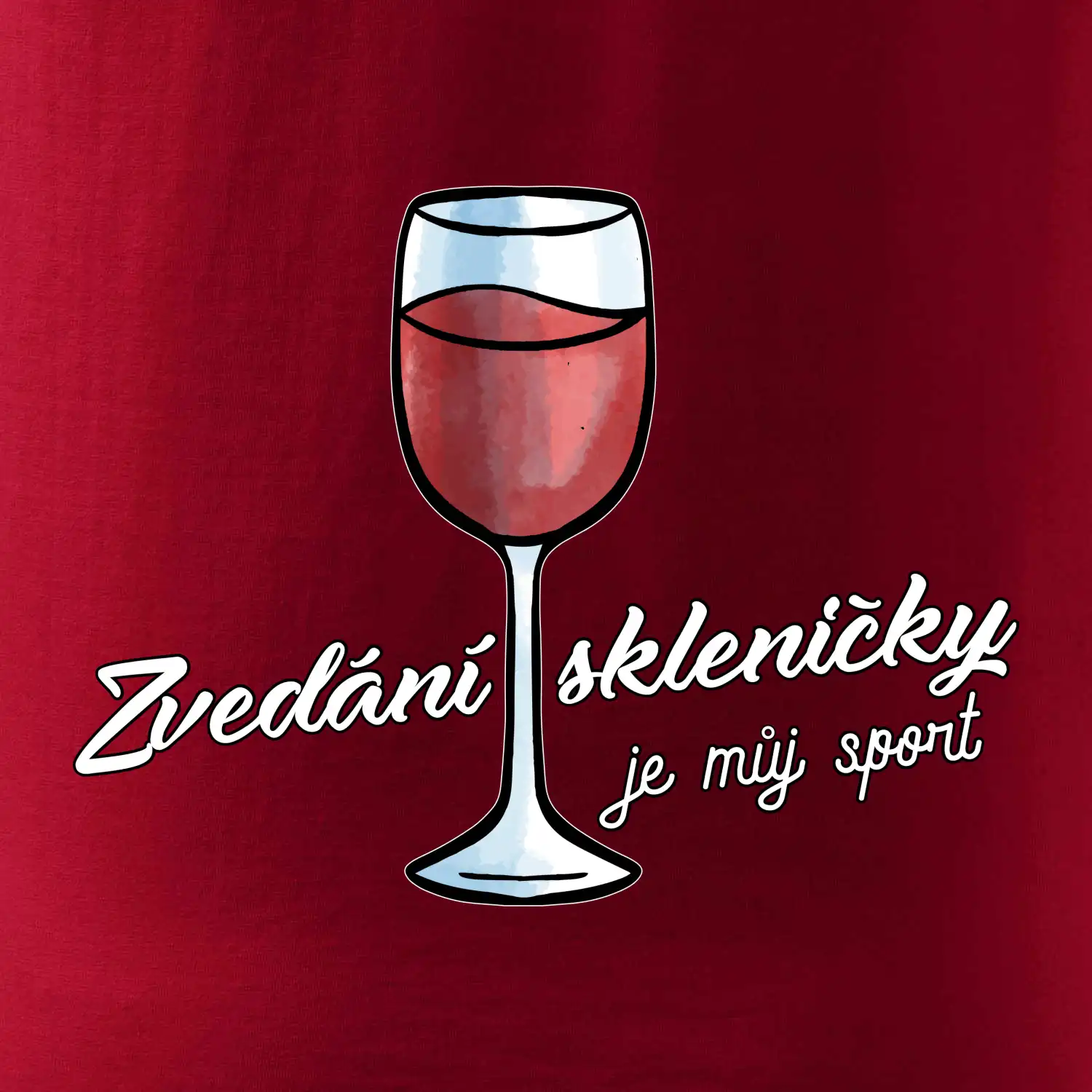 Zvedání skleničky je můj sport