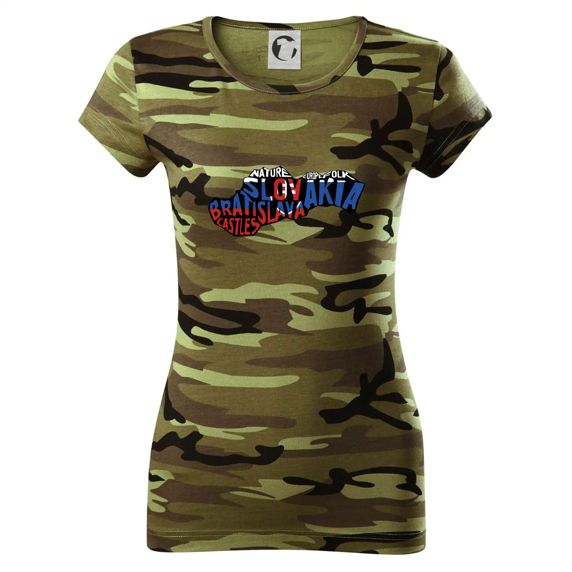 Mapy - názvy měst - Slovensko