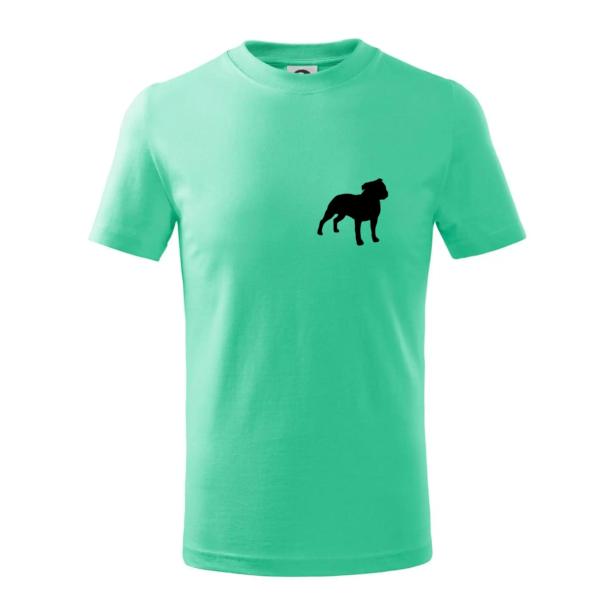 Americký stafordširský teriér  Na prsu