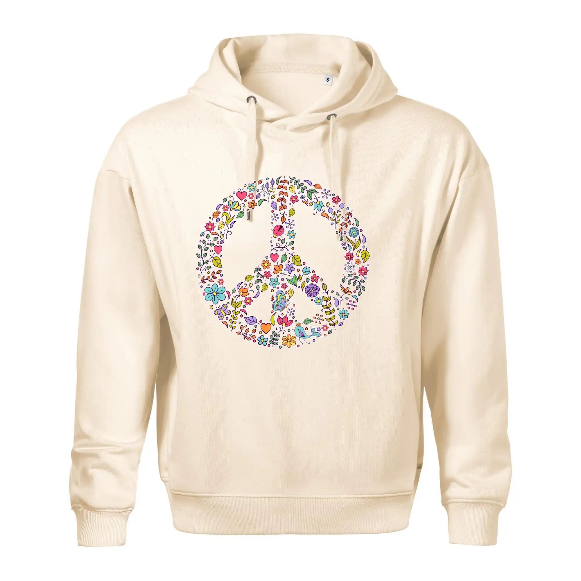 Peace symbol lístečky