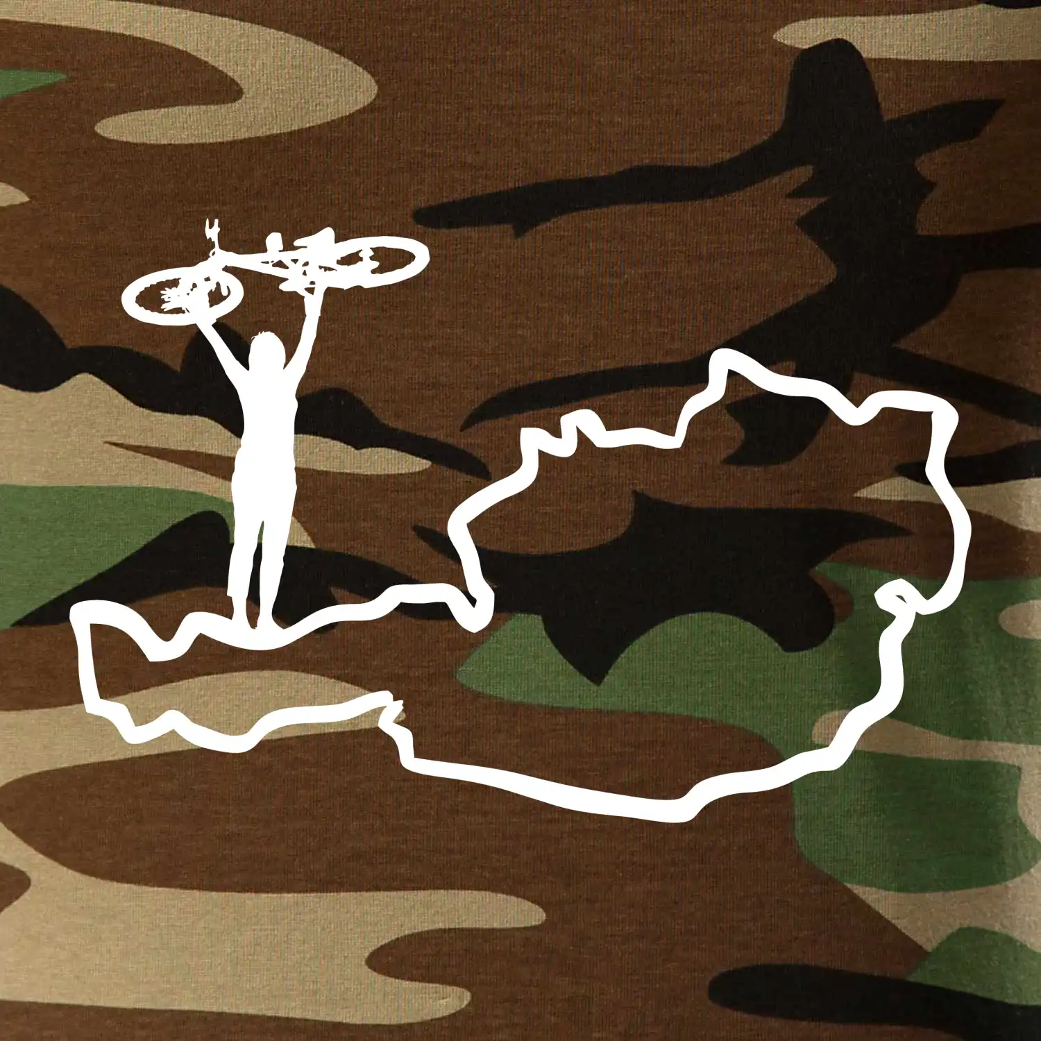 Cyklistka - Mapa Rakouska