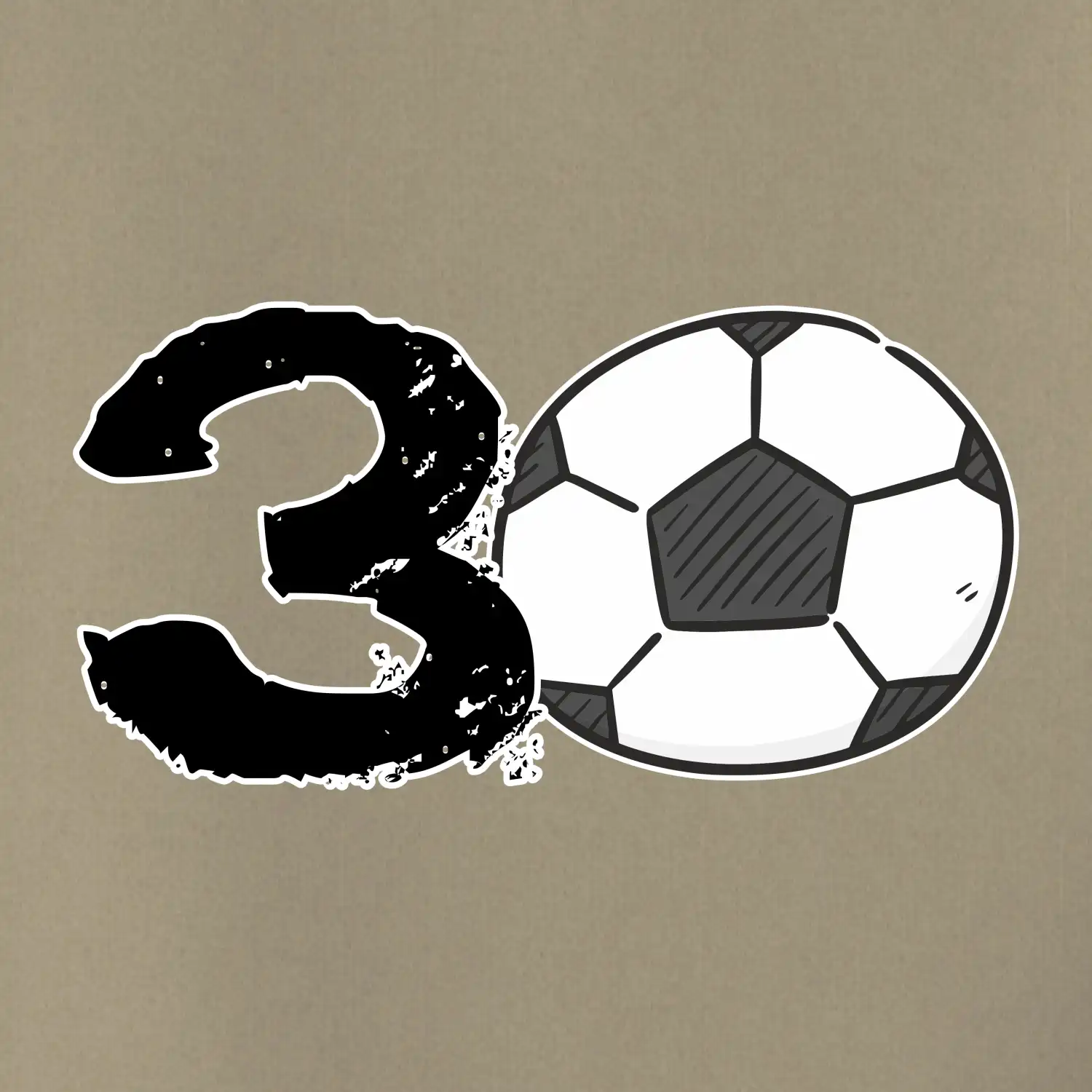 Fotbal kulaté narozeniny 30