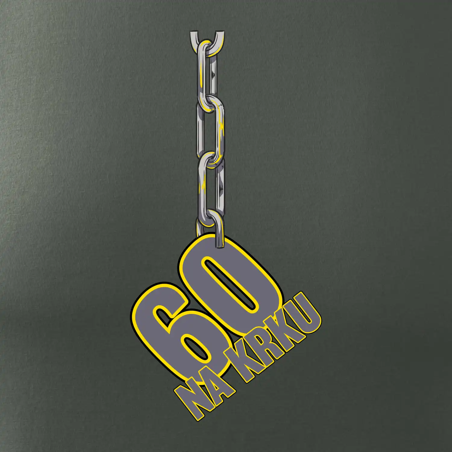 60 let na krku řetěz