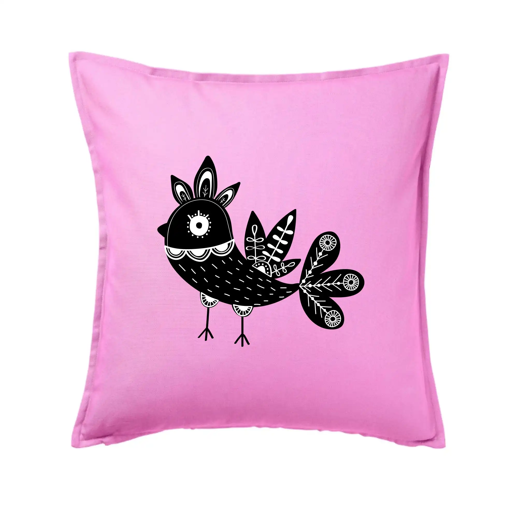 Ptáček černobílý folklór