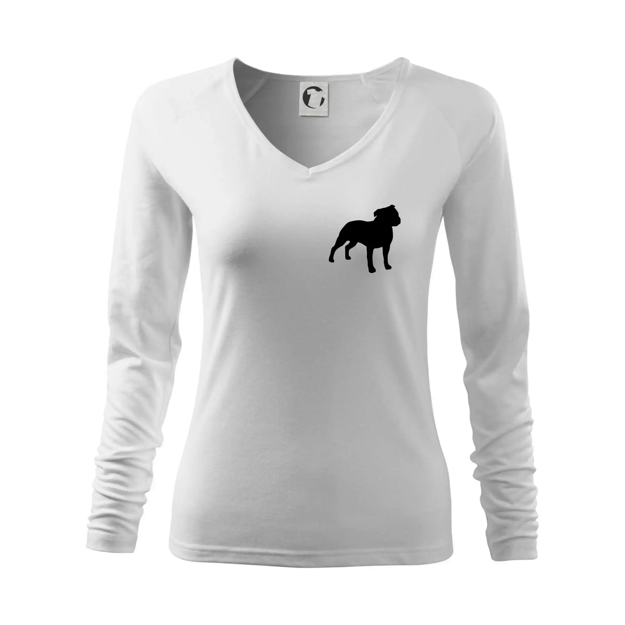 Americký stafordširský teriér  Na prsu