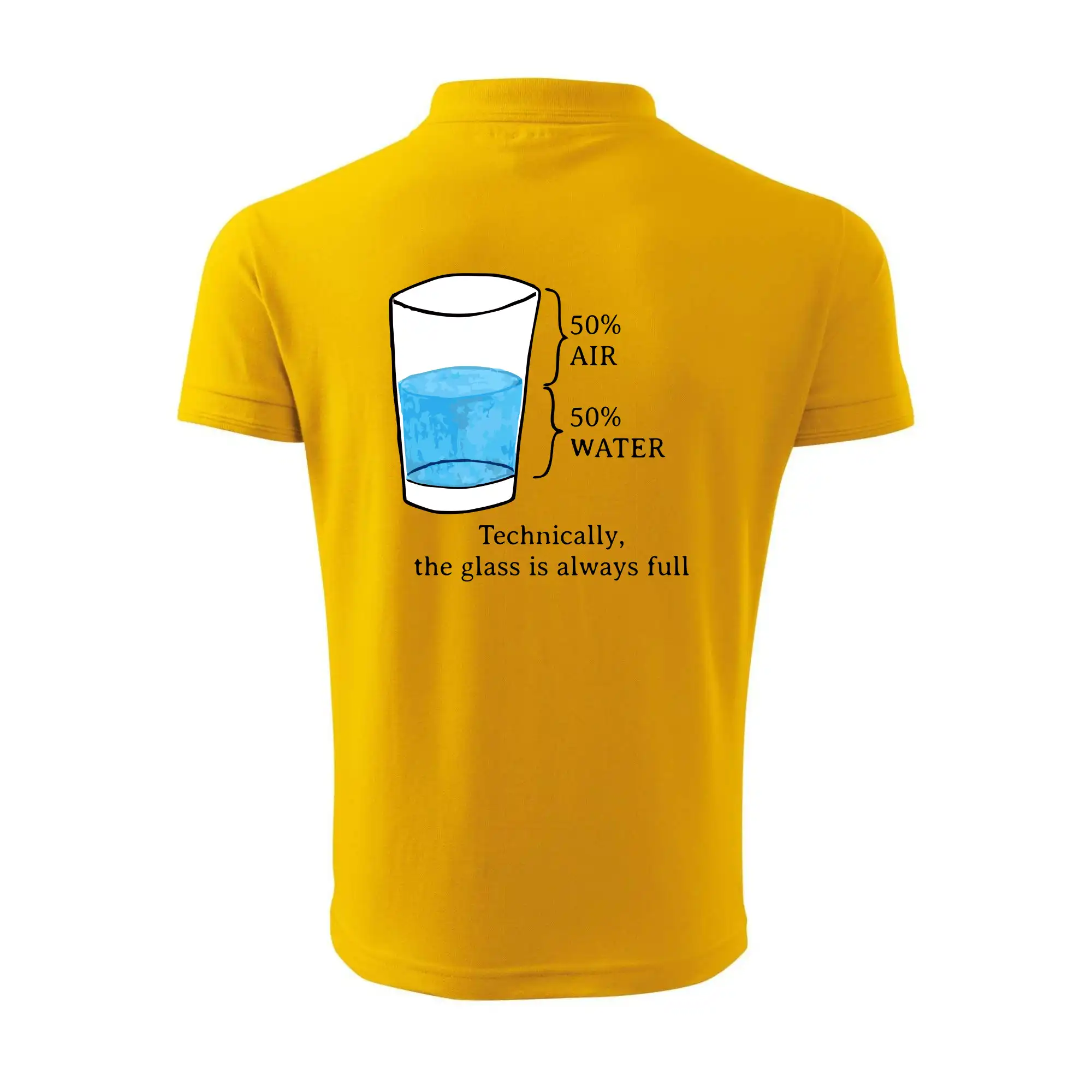 Technically, the glass is always full