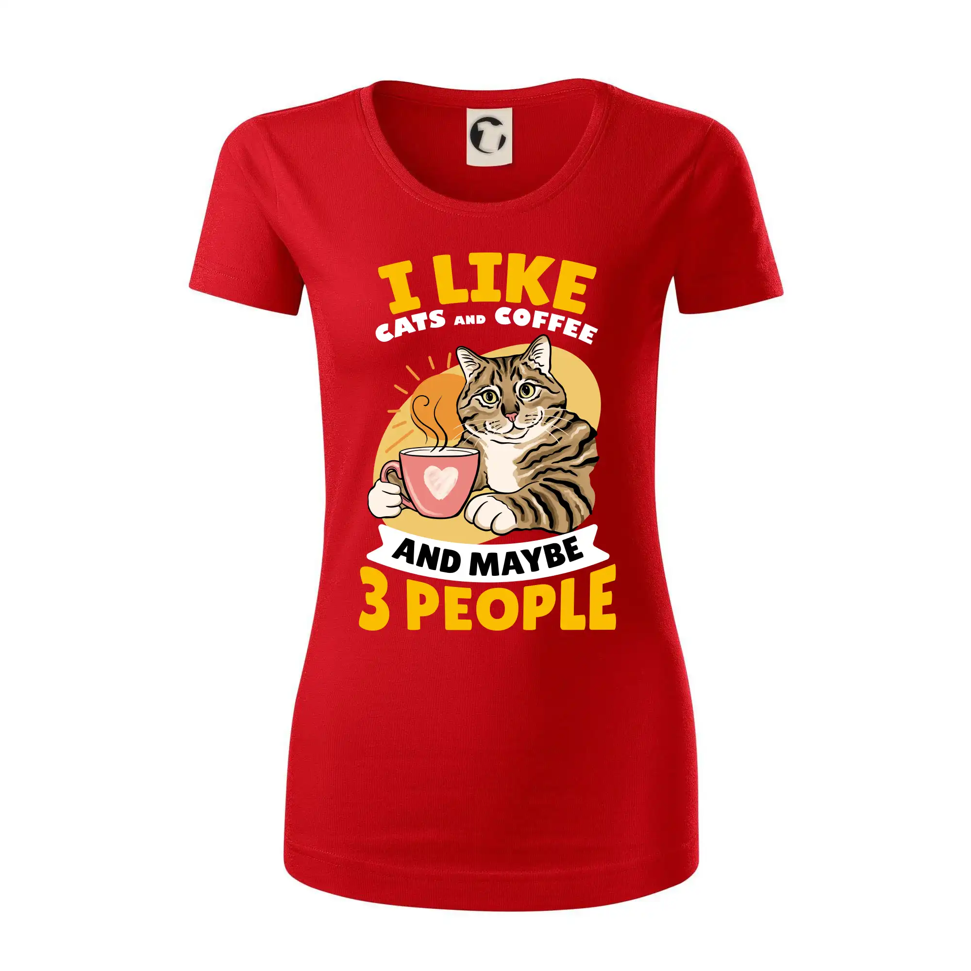 I like cats and coffee and maybe 3 people