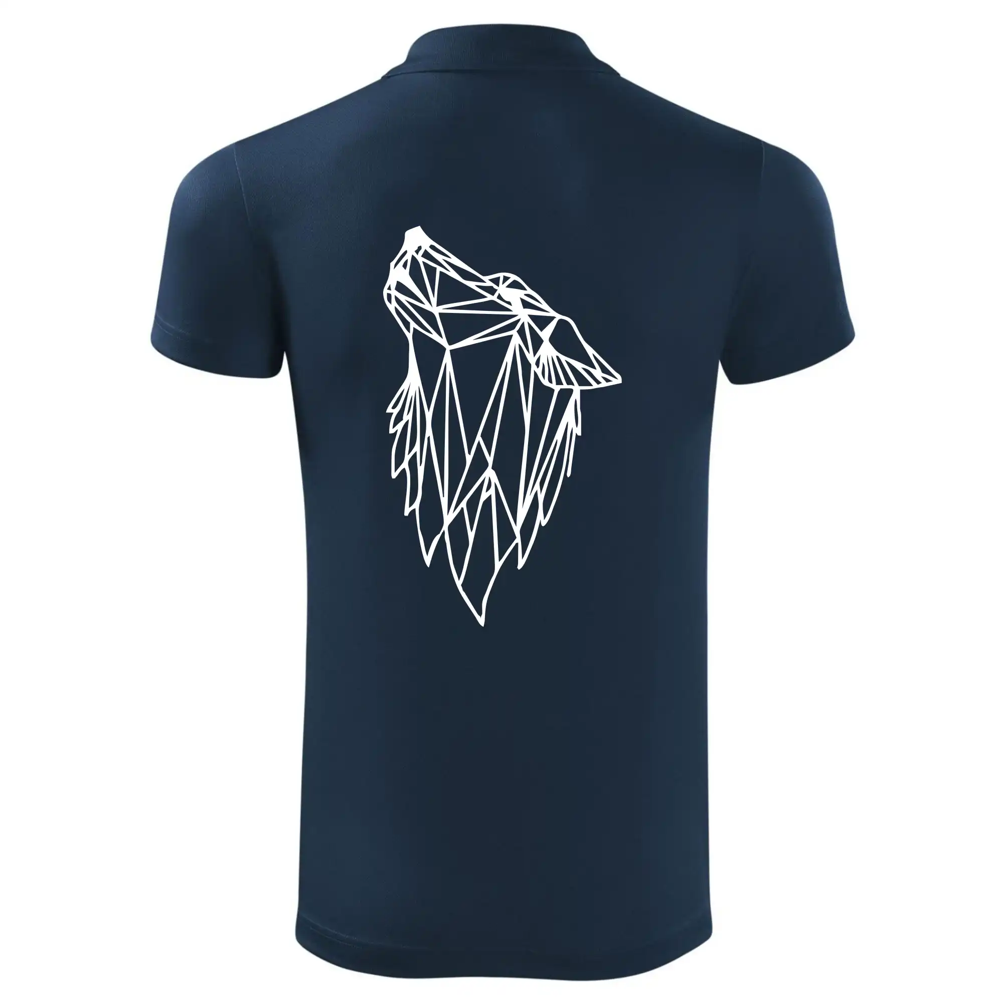 Geometrie - vlk - vyjící