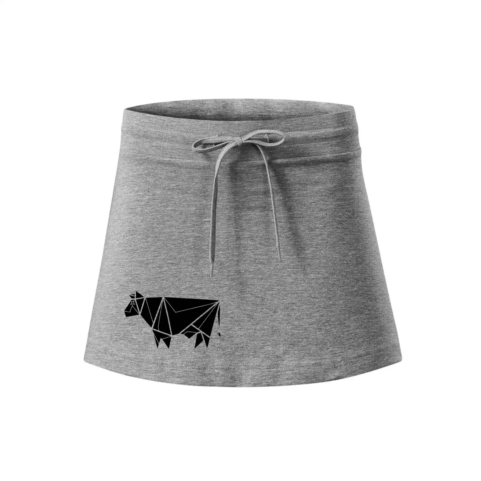 Origami kráva z boku