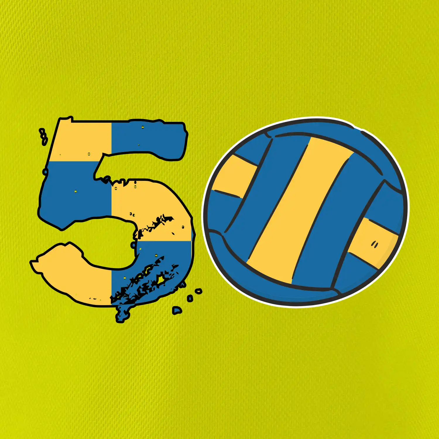 Volejbal kulaté narozeniny 50