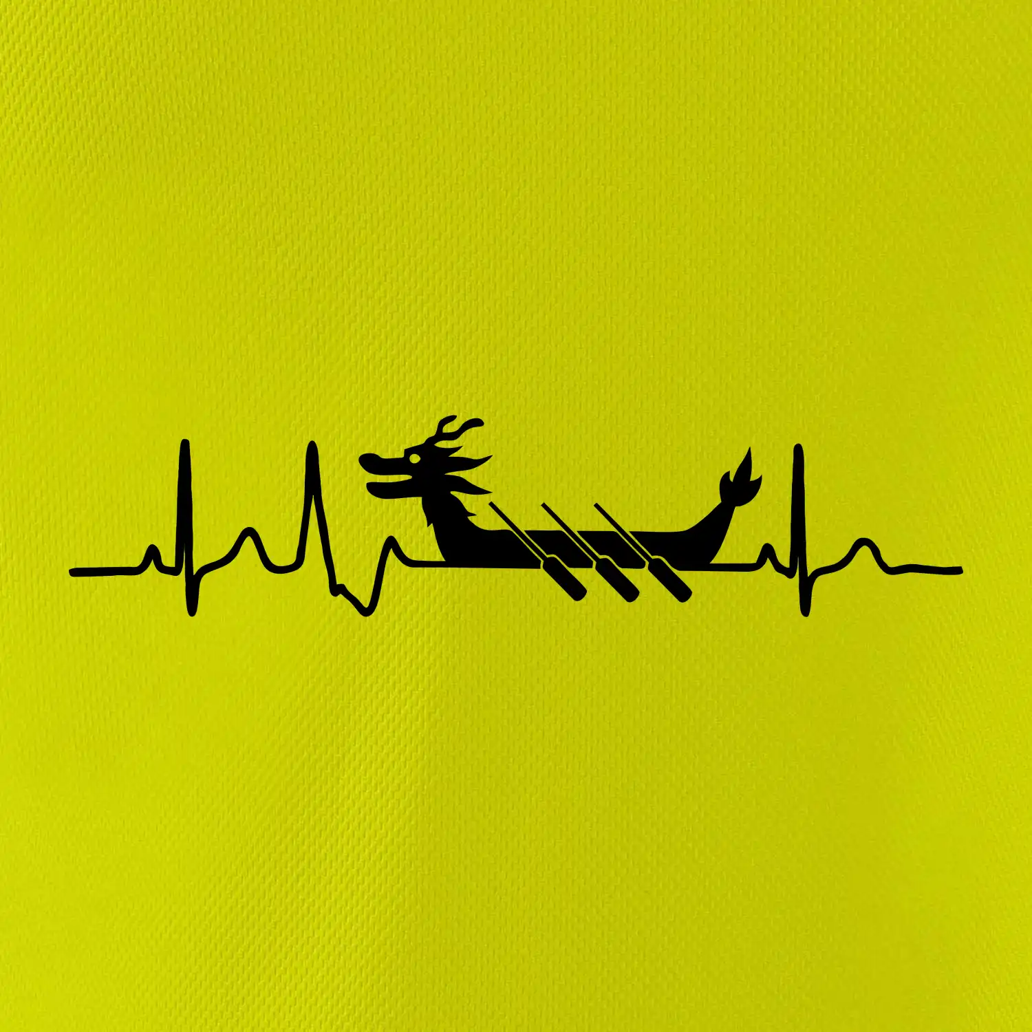 EKG dračí loď