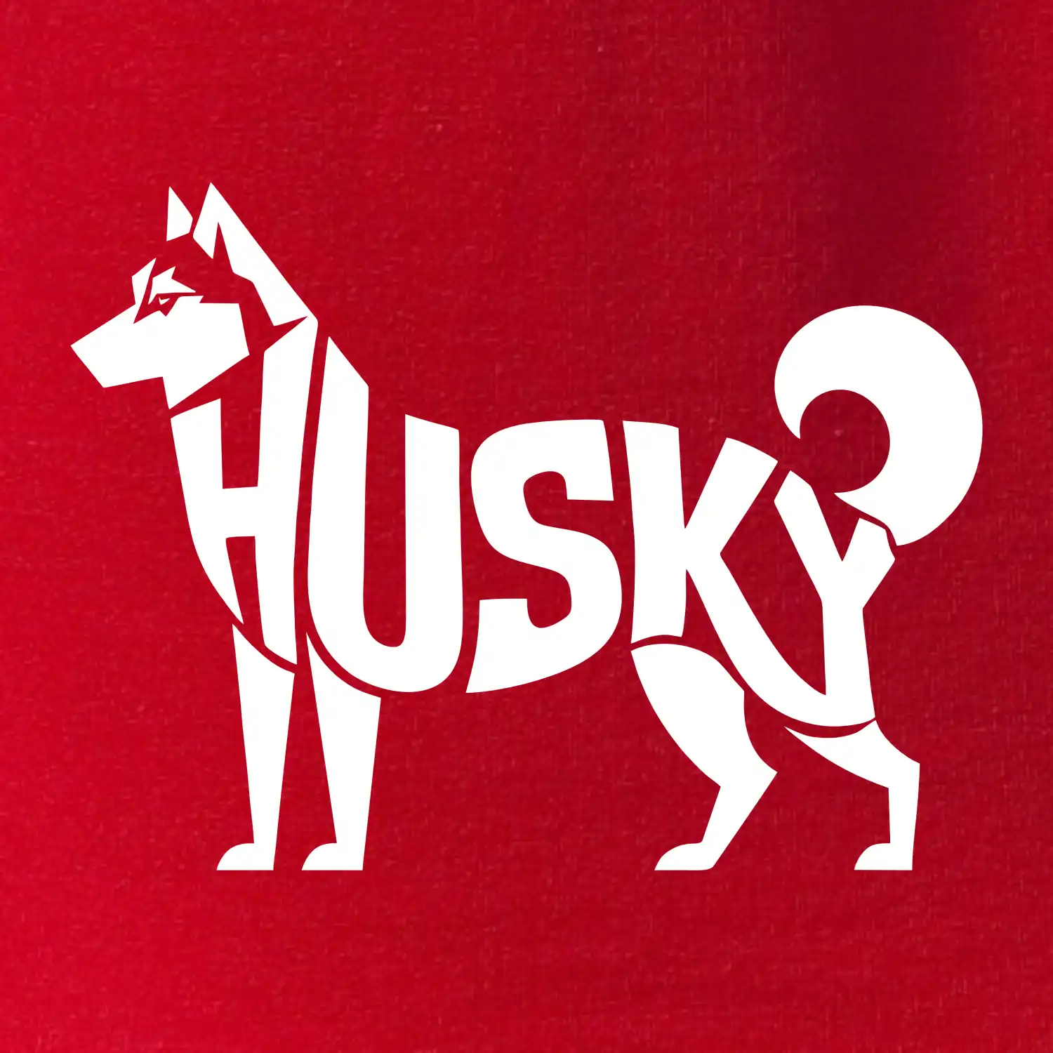 Husky nápis v těle
