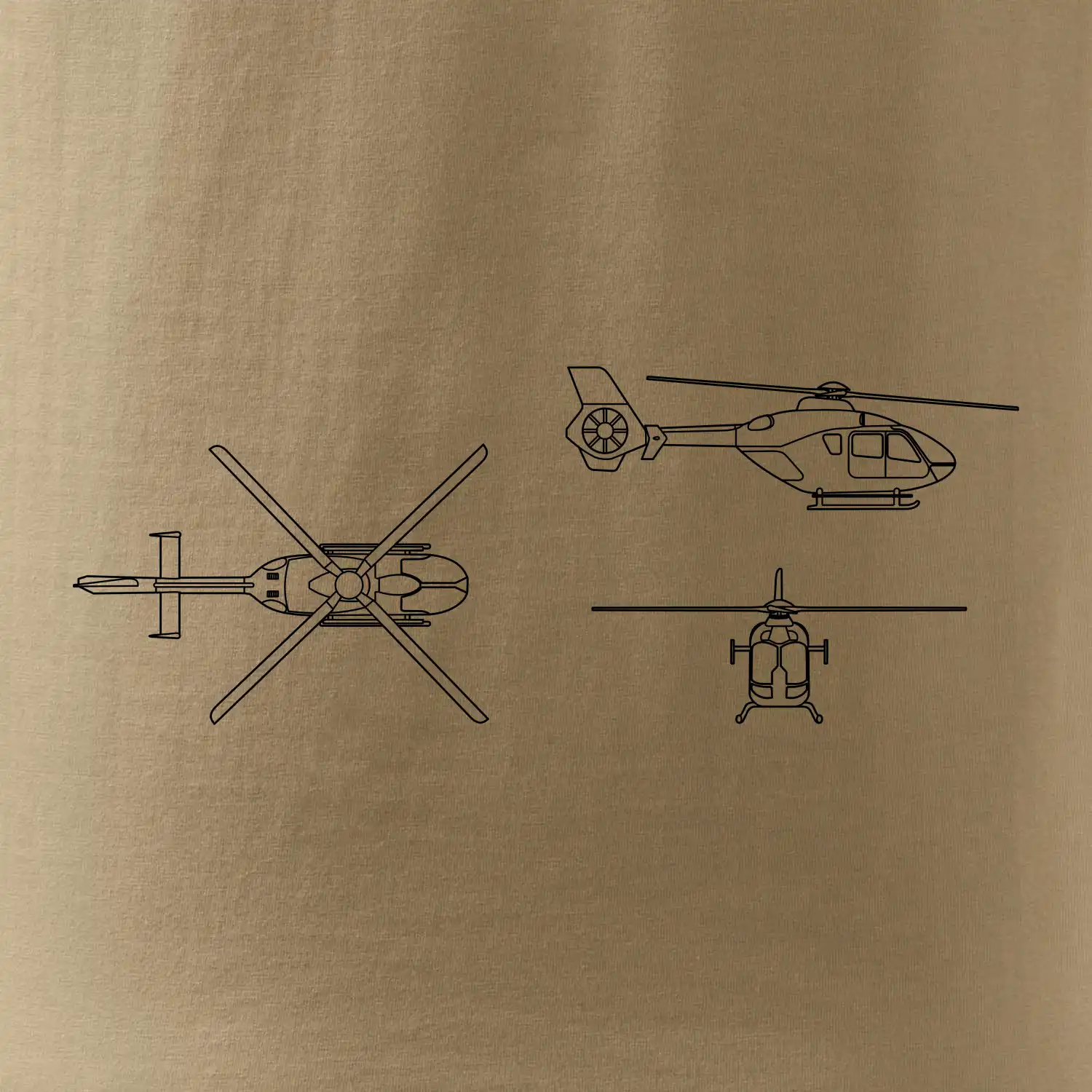 Obrys Eurocopter EC135