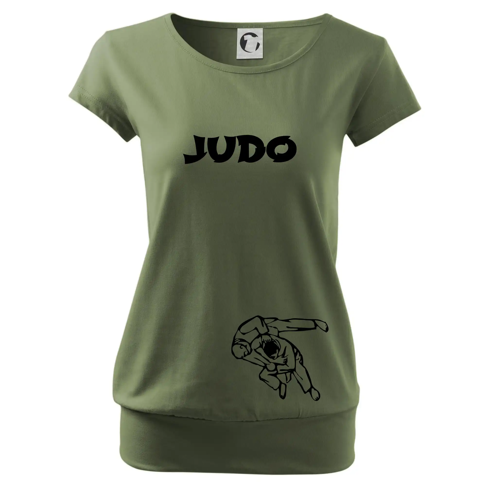 Judo nápis + postavy