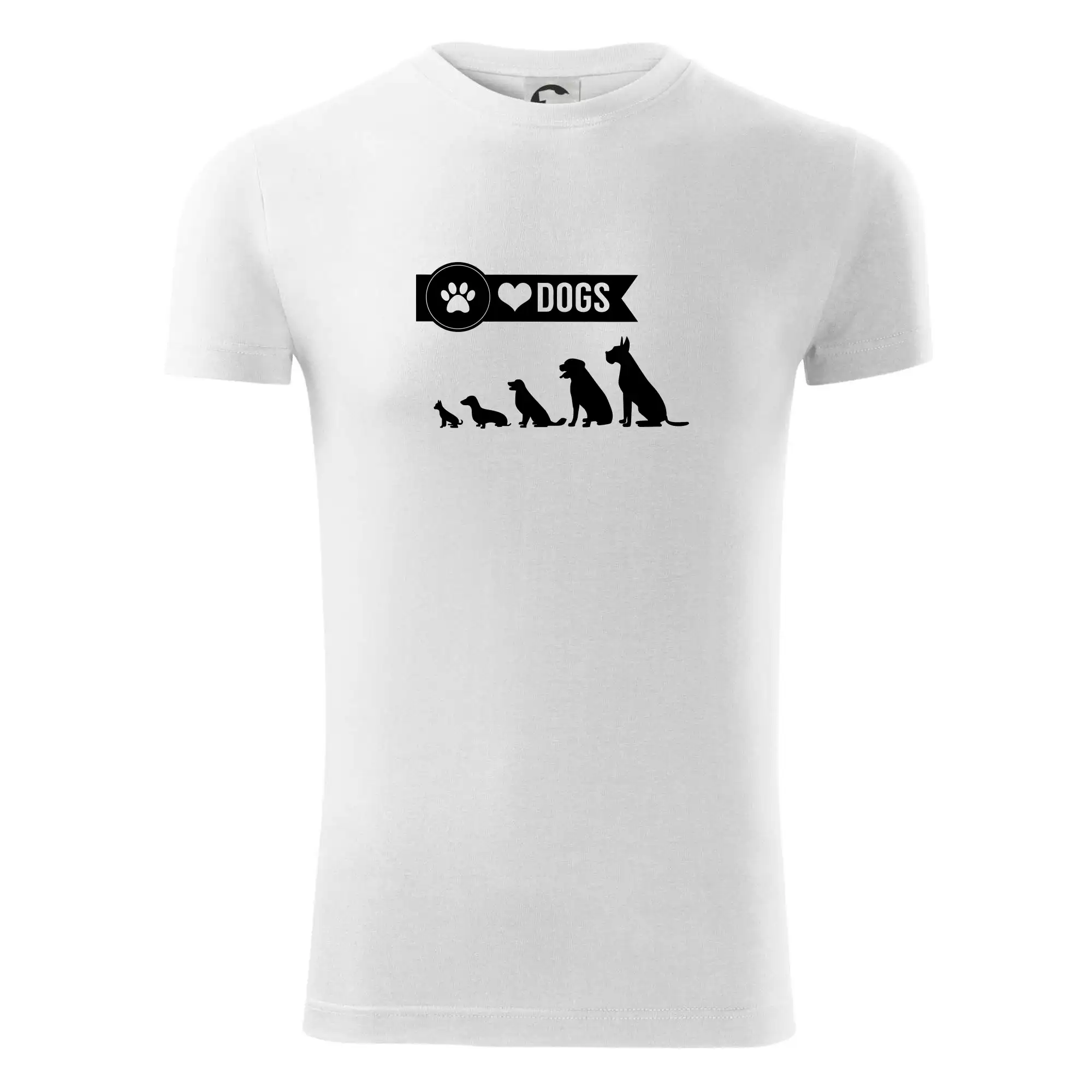 I love dogs - tlapka