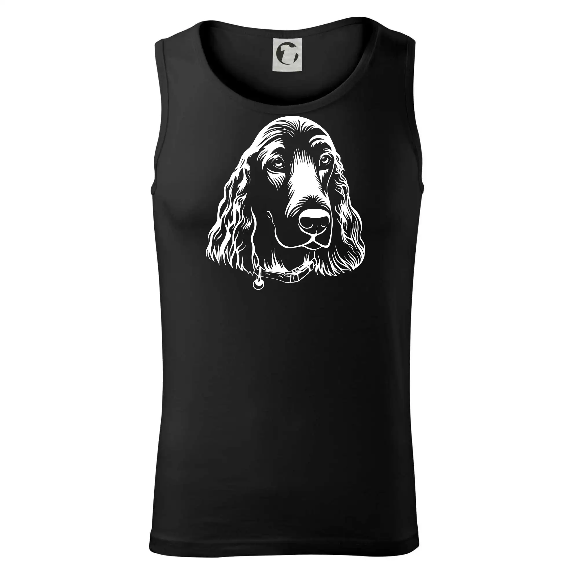 Kokršpaněl - hlava kreslená