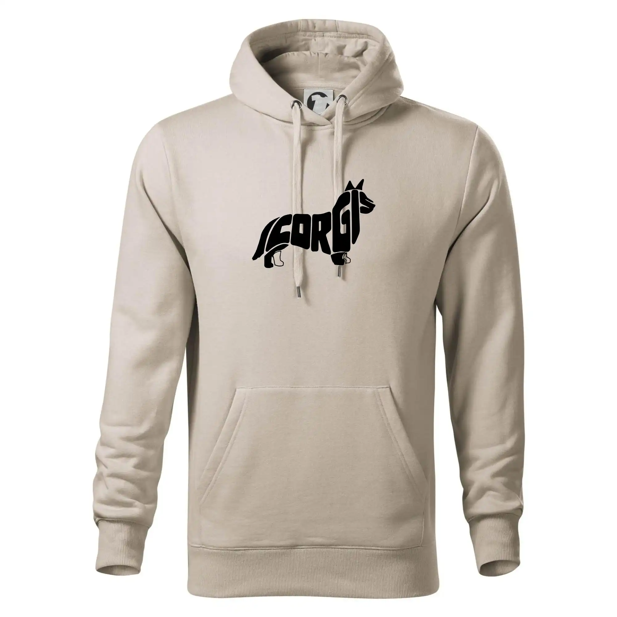 Corgi - nápis v těle