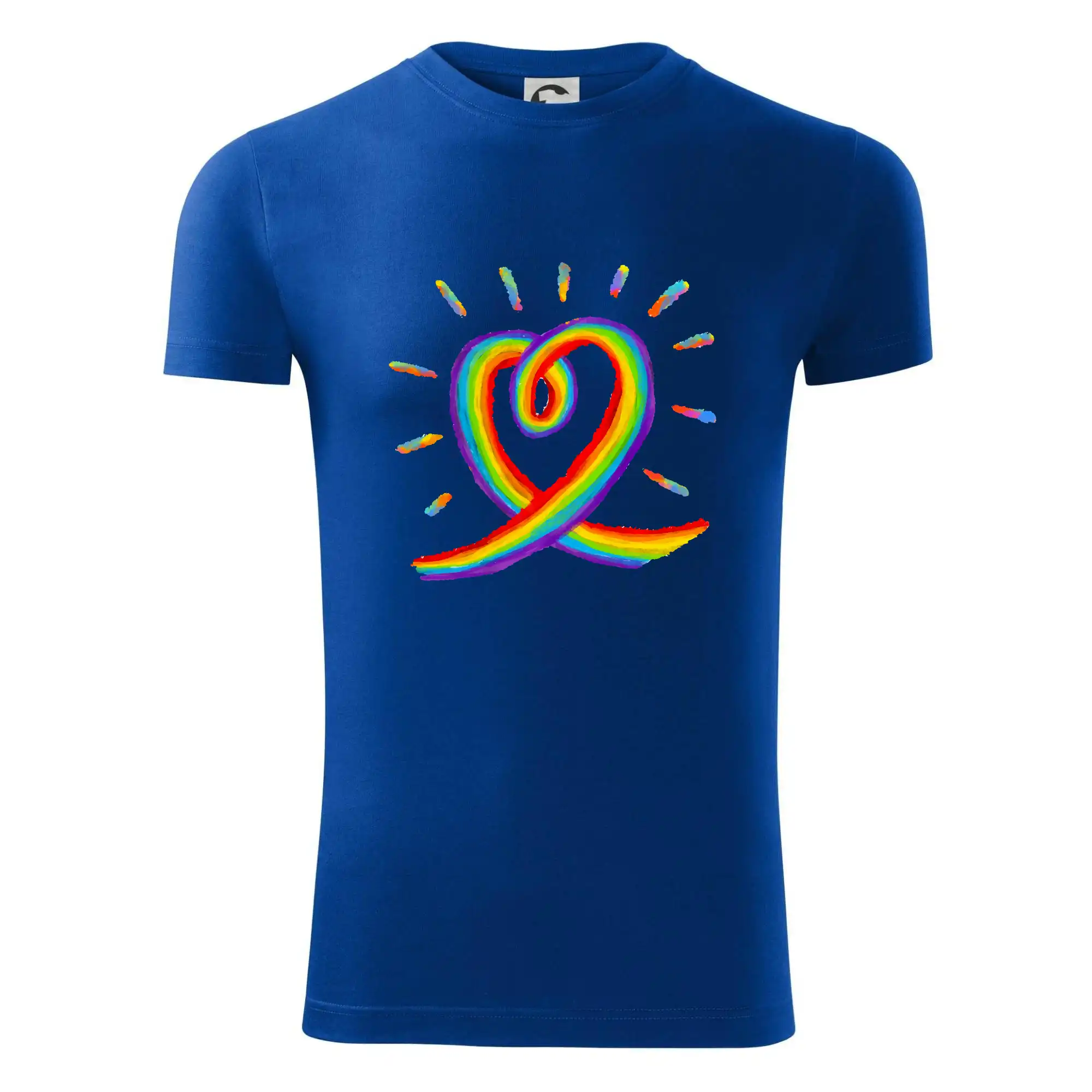 Srdce pride duha kreslená
