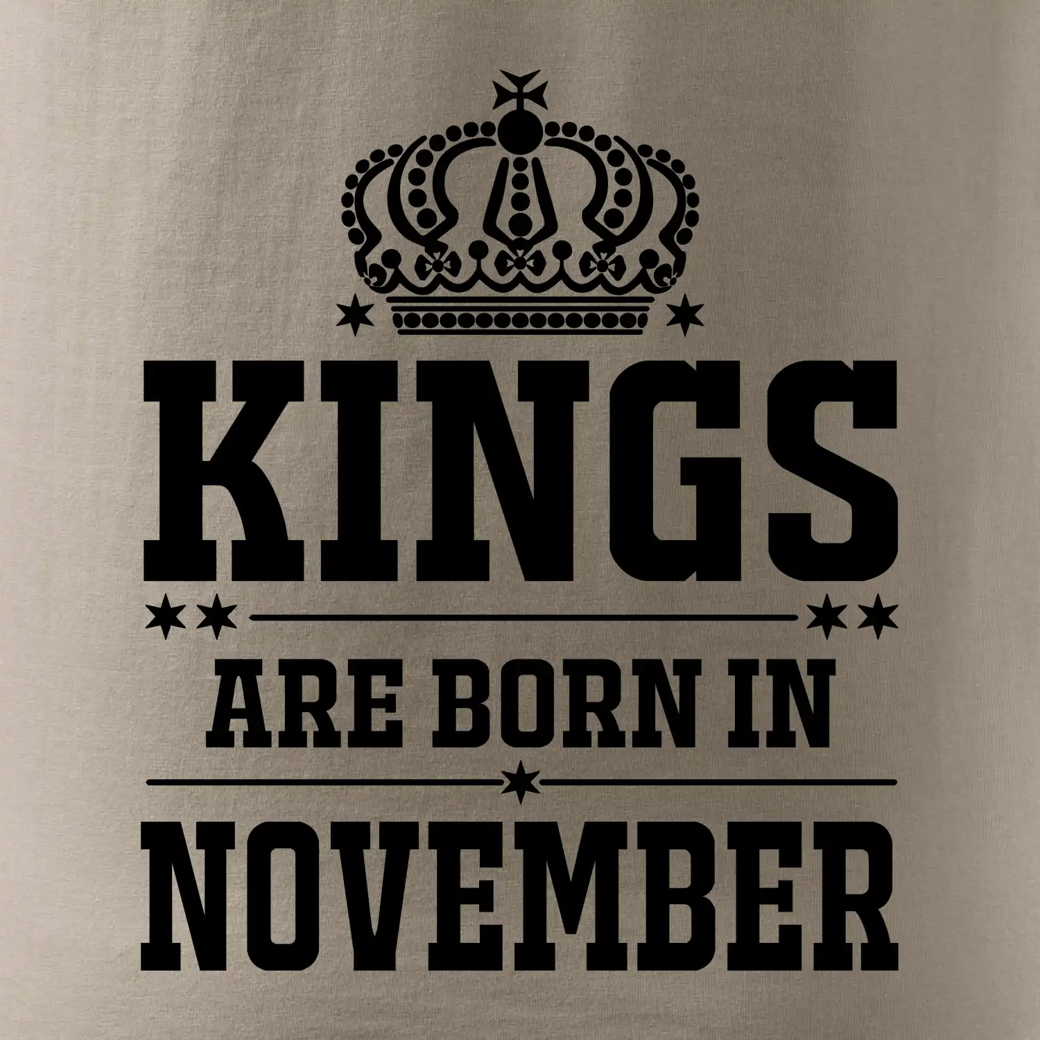 Kings are born in November
