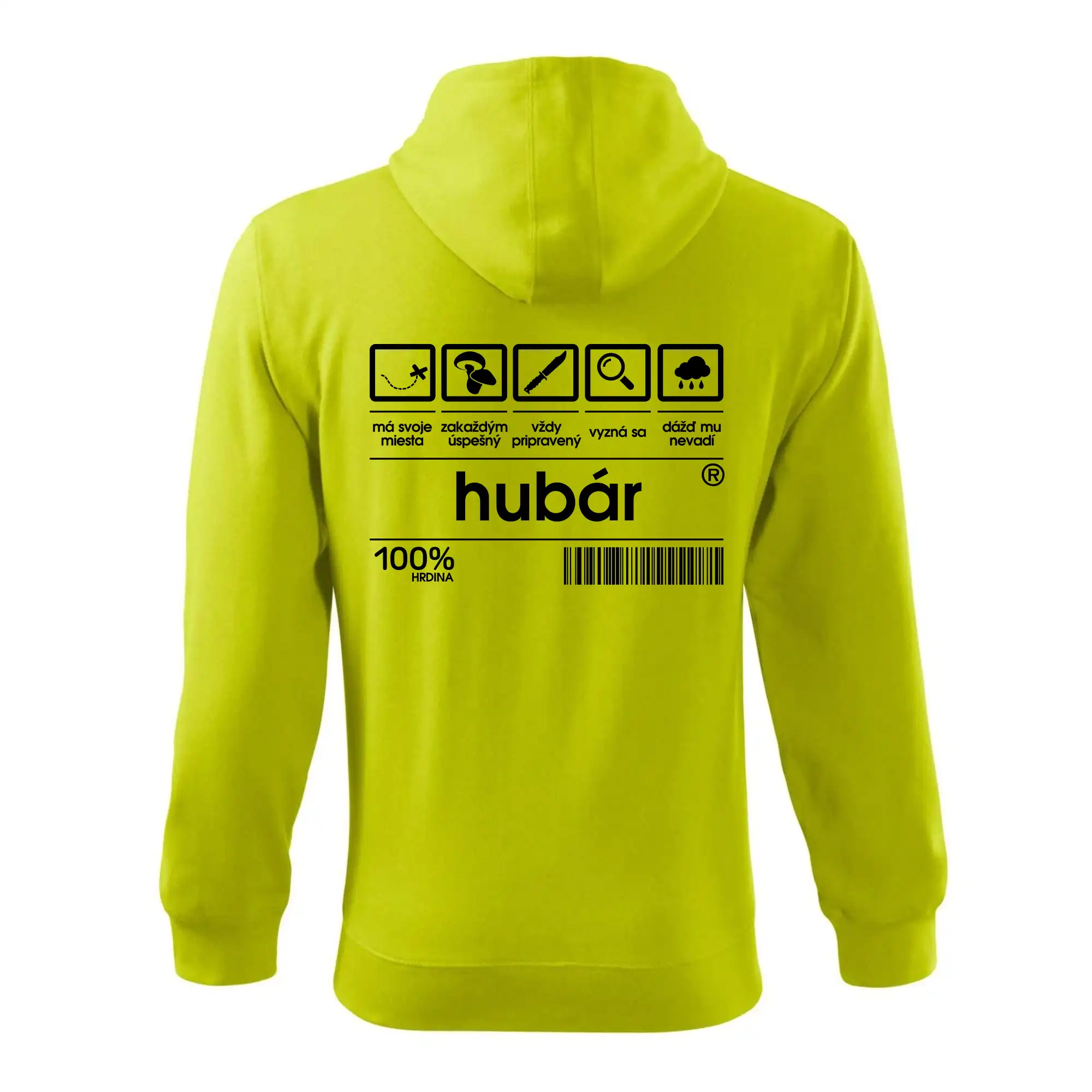 Čiarový kód - Hubár