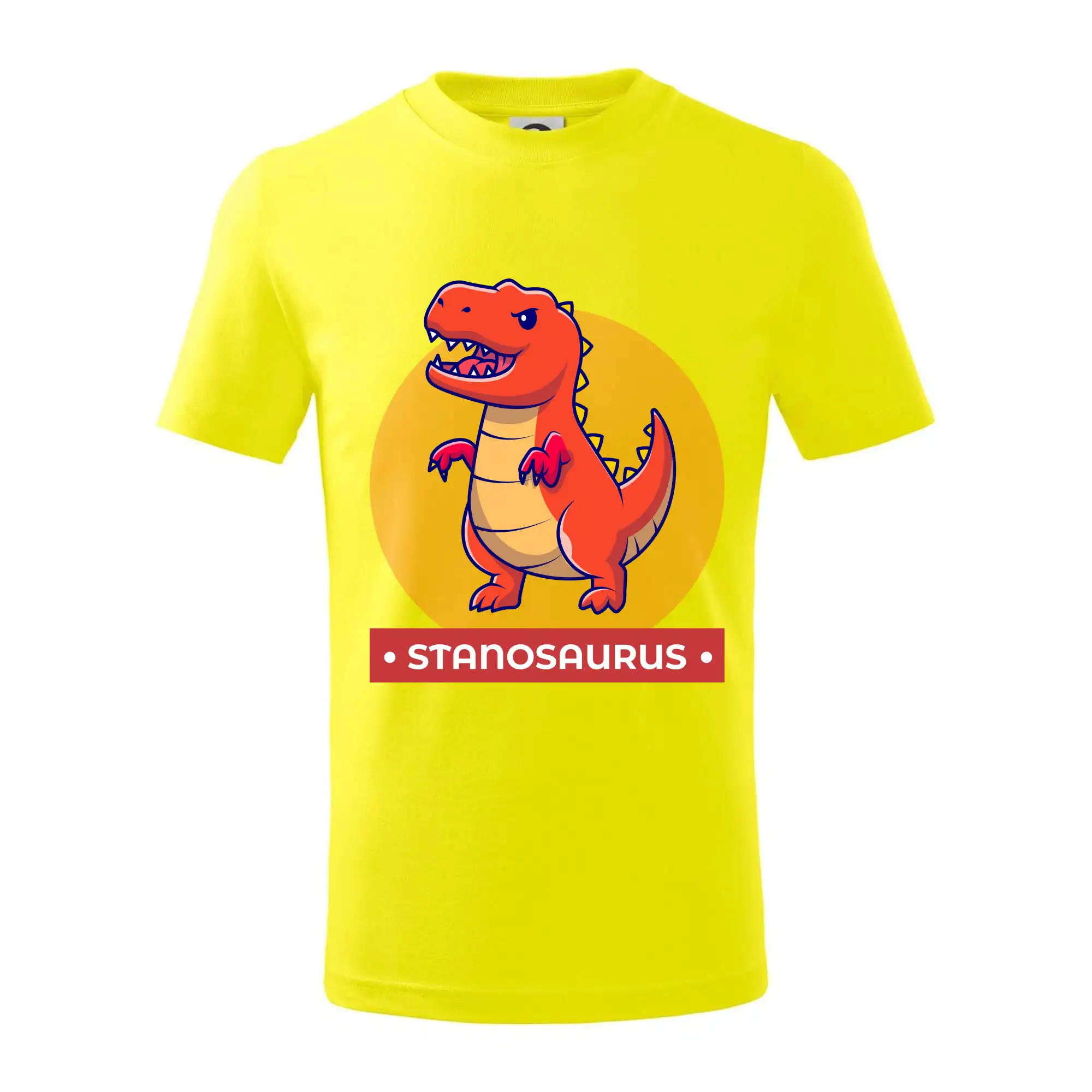 Dinosaurie mená - oranžový dinosaurus SK