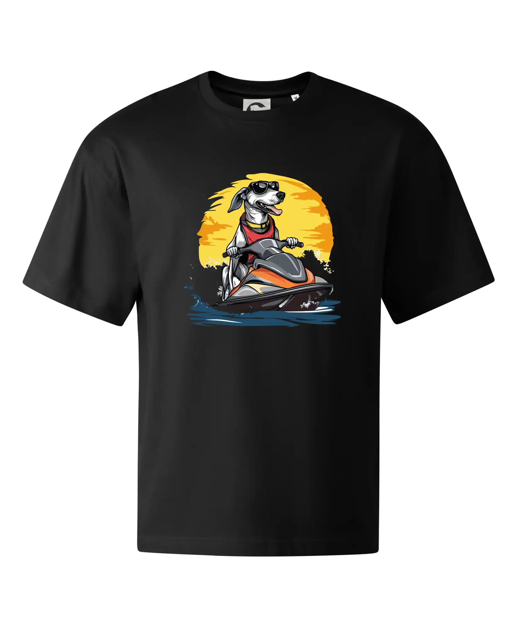 Chrt na vodním skútru