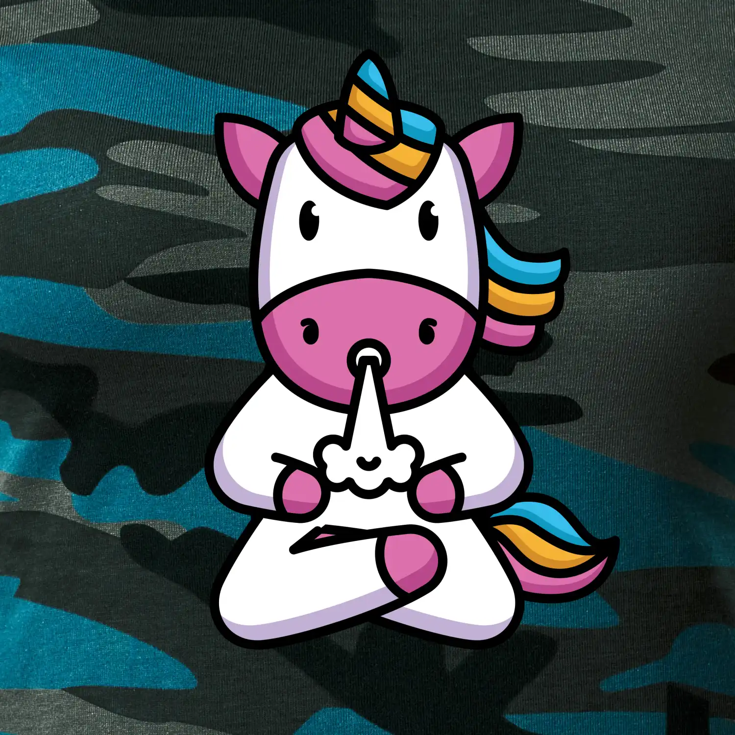 Yoga funící jednorožec