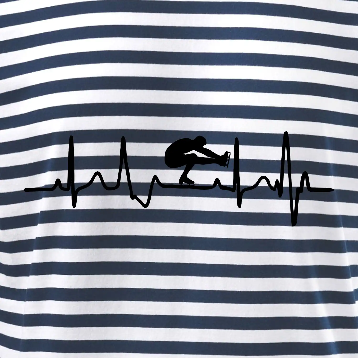 EKG lední brusle