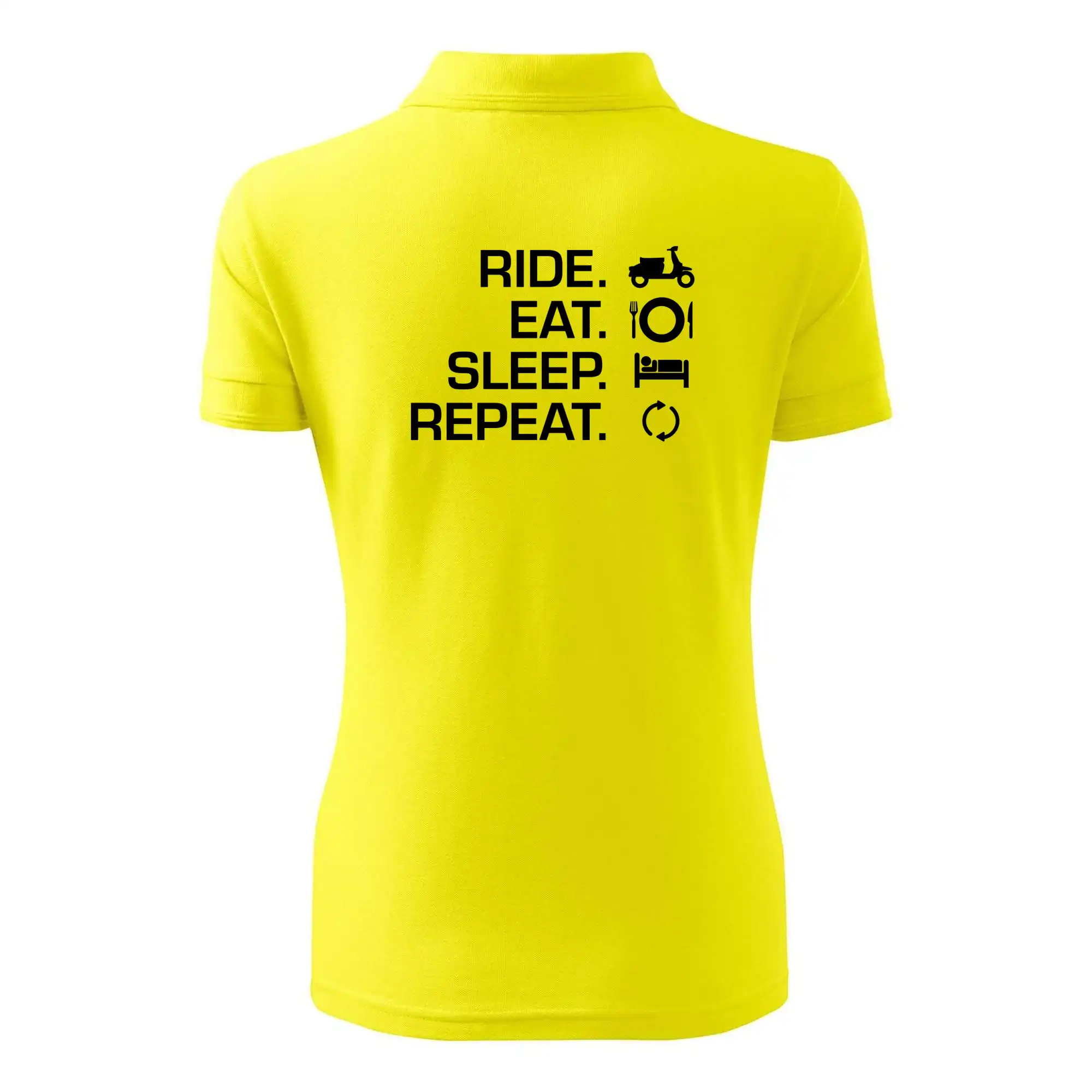 Ride Eat Sleep Repeat moto skútr