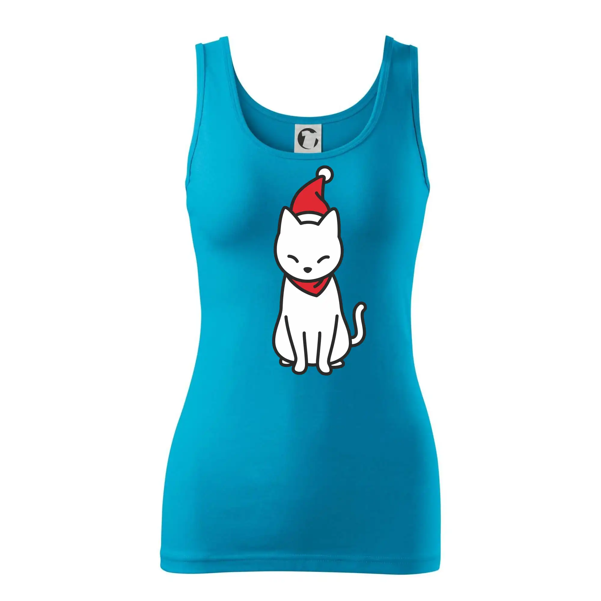 Vánoční kočka sedící