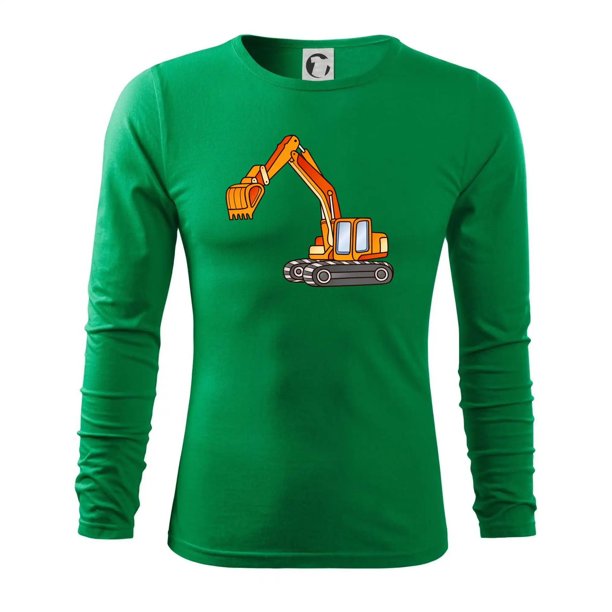 Bagr bez nápisu oranžový