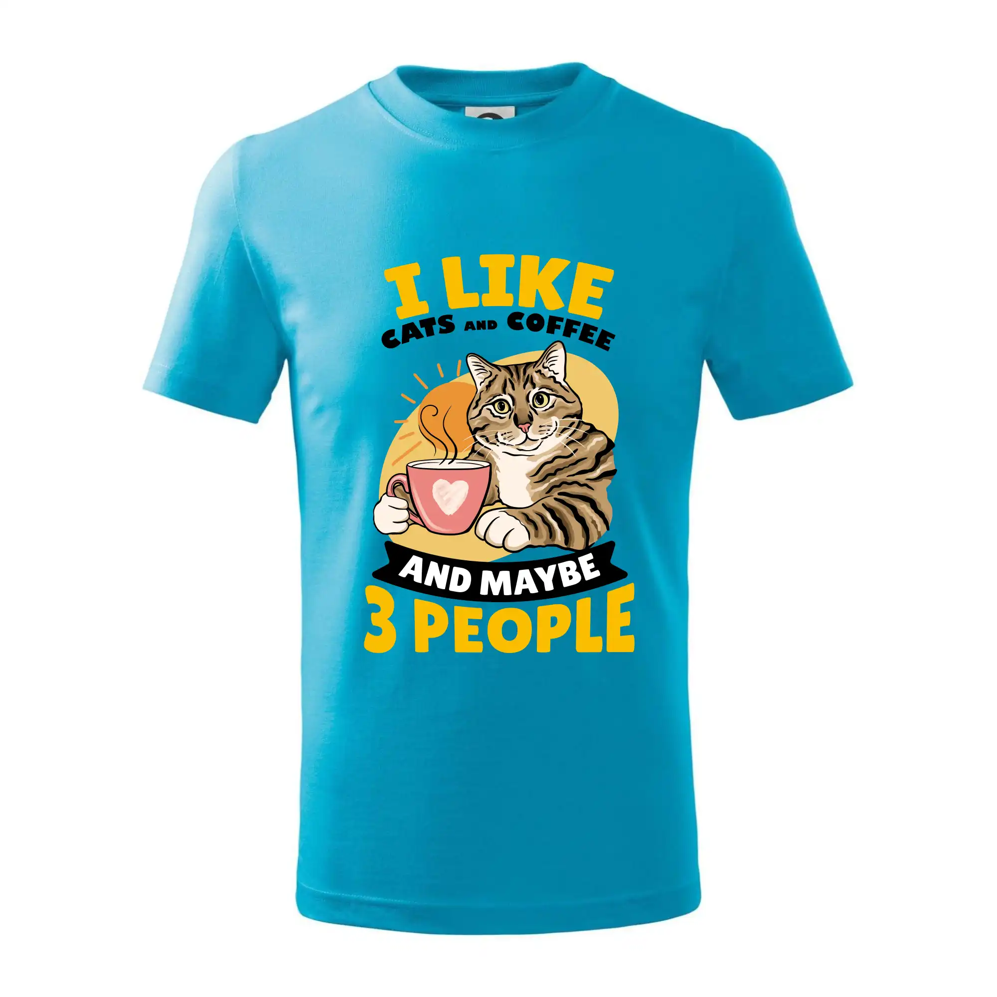 I like cats and coffee and maybe 3 people