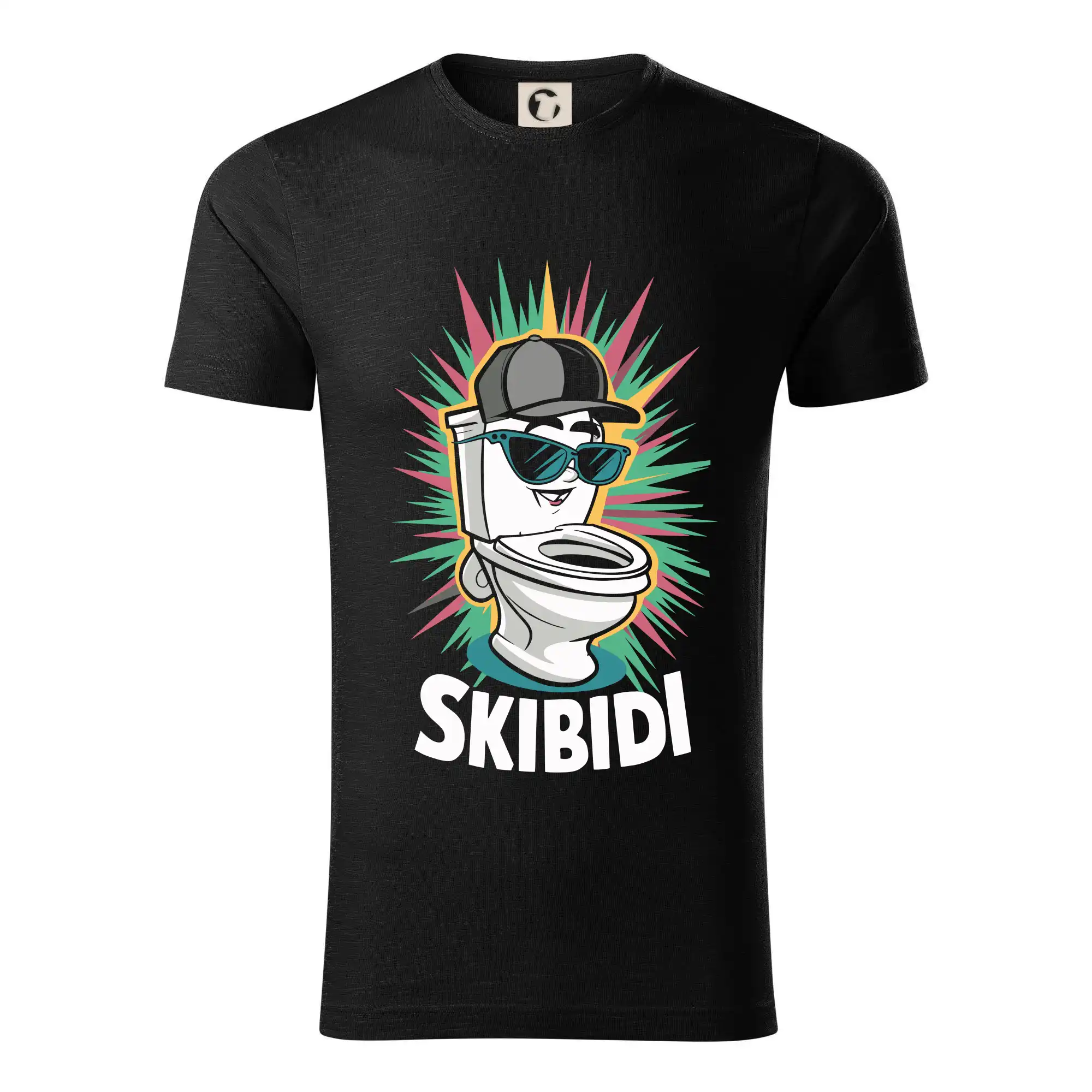 Tričká s motívmi ktoré frčia na internete - Skibidi thug - Tričko z organickej bavlny