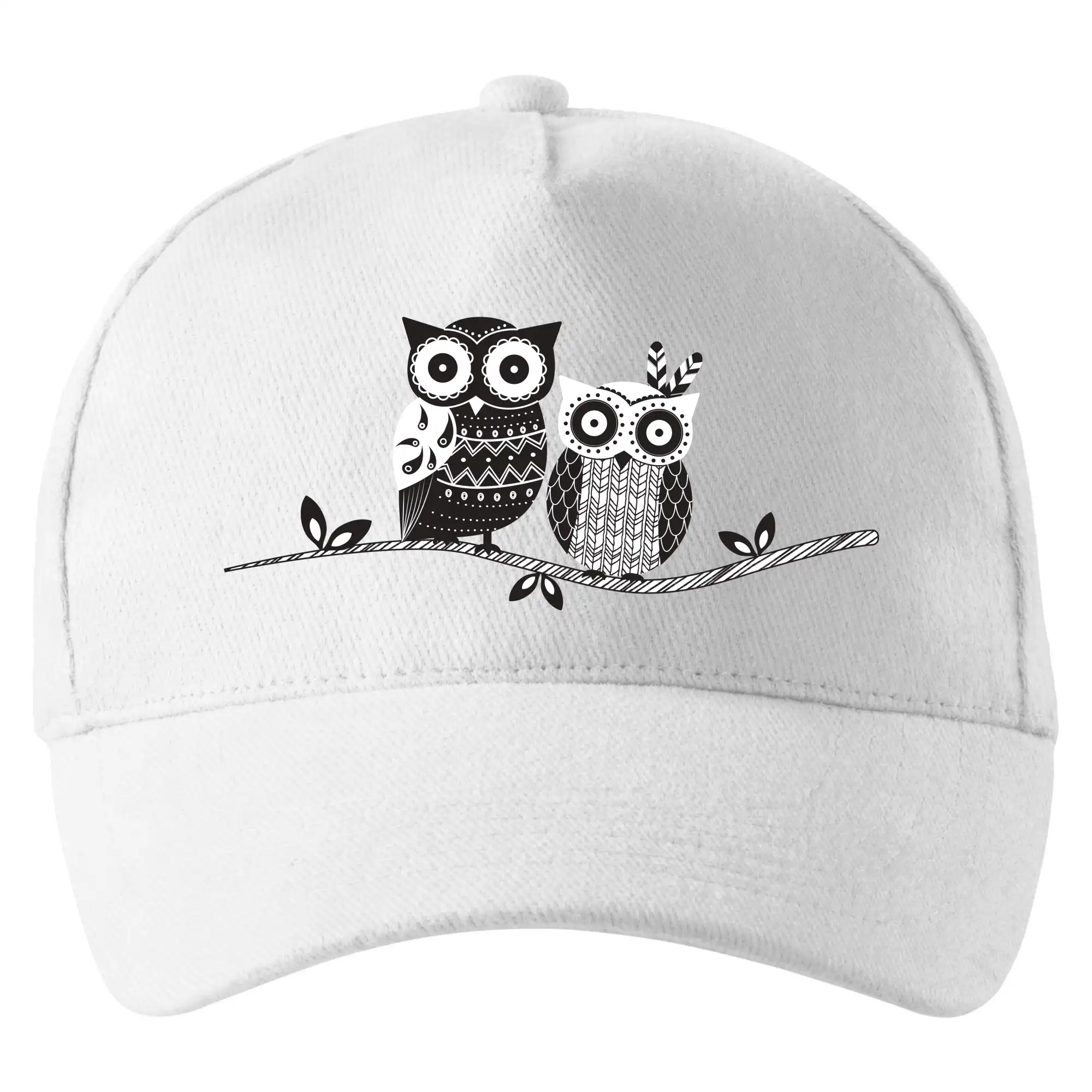 Dvě sovy abstraktní