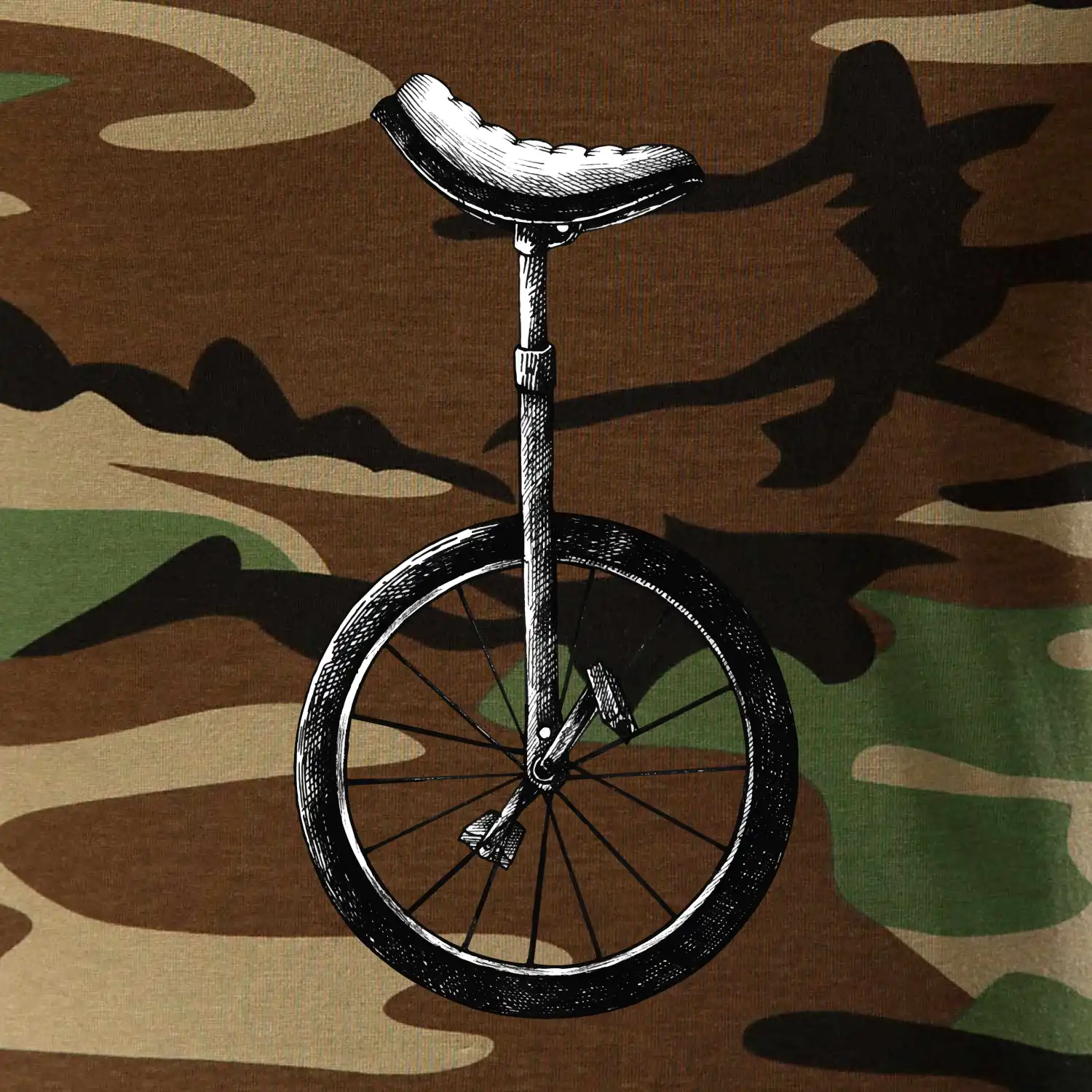 jednokolka kreslená