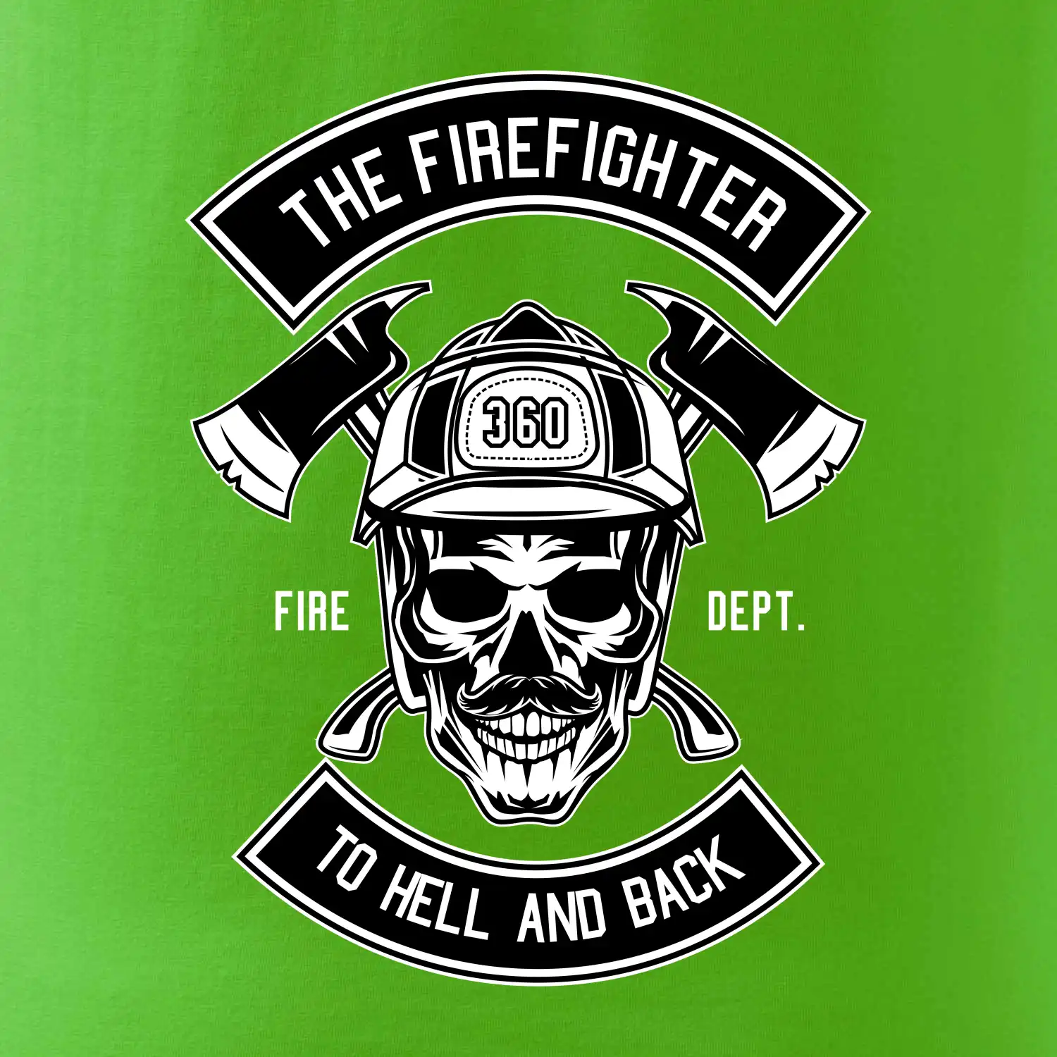 Lebka hasič do pekla a zpátky