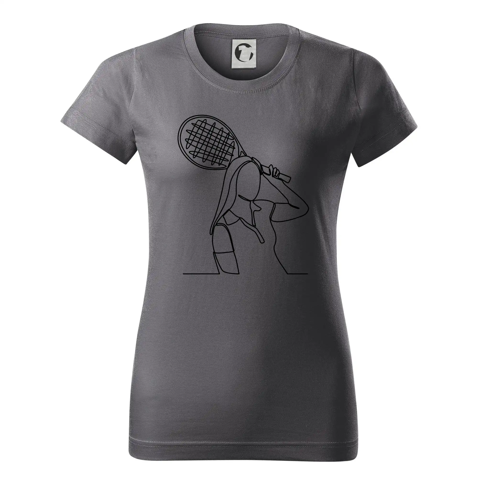 Tenistka  jednim tahem