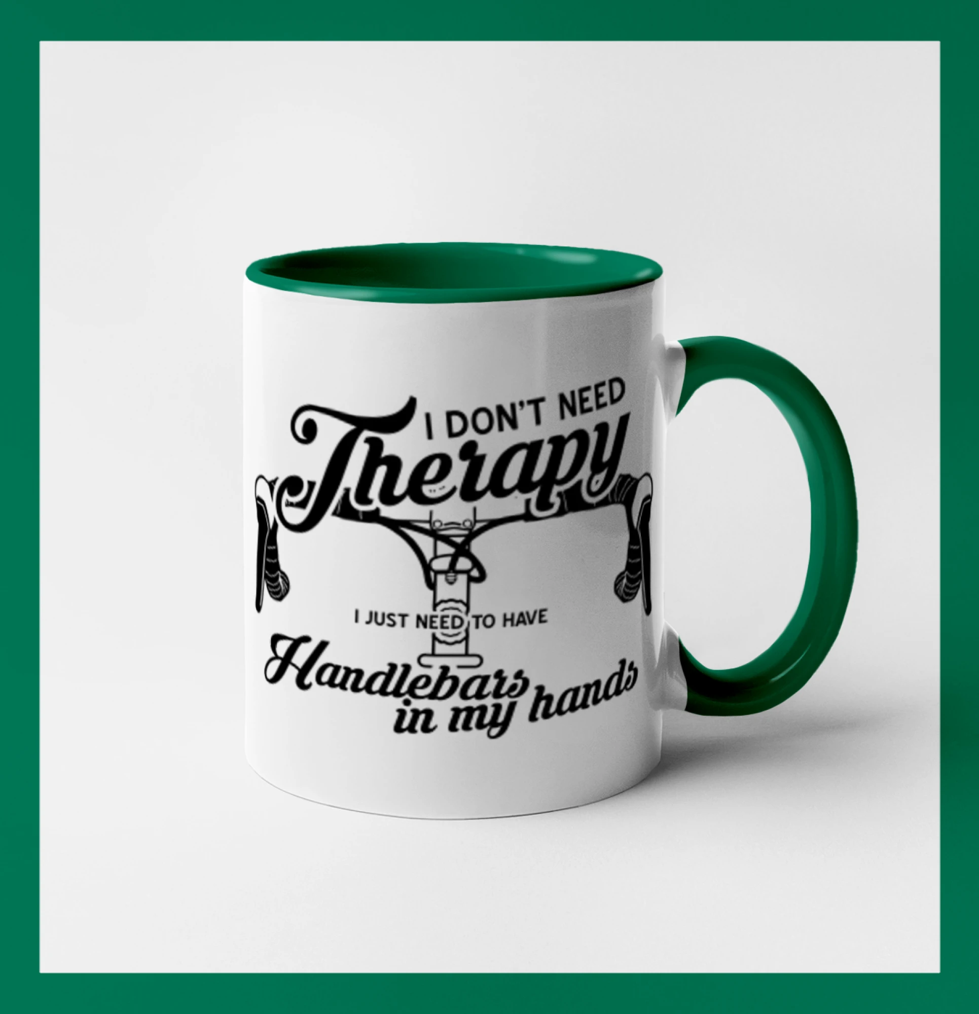 I don't need therapy handlebars in my hands