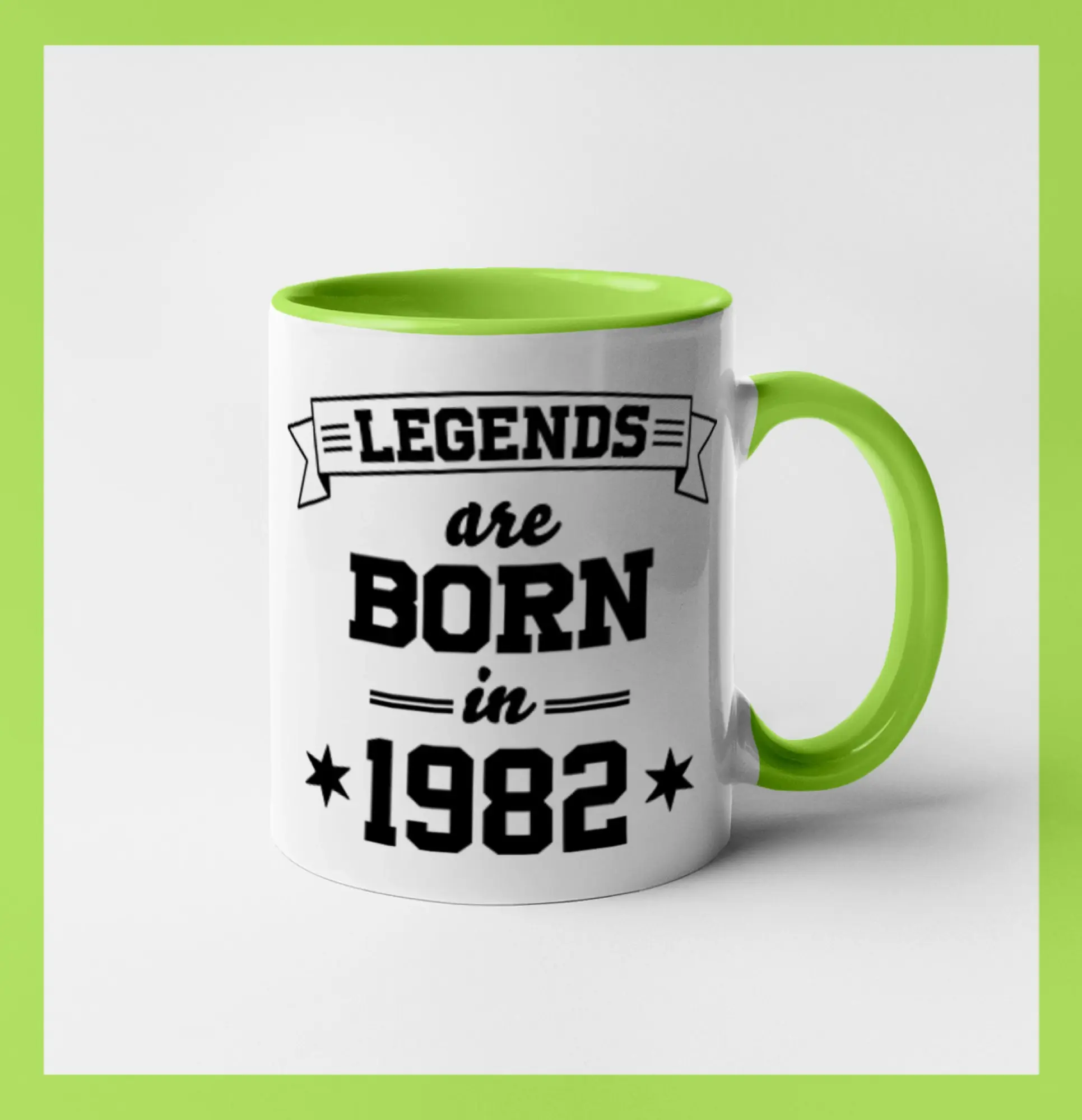 Legends are born in 1982