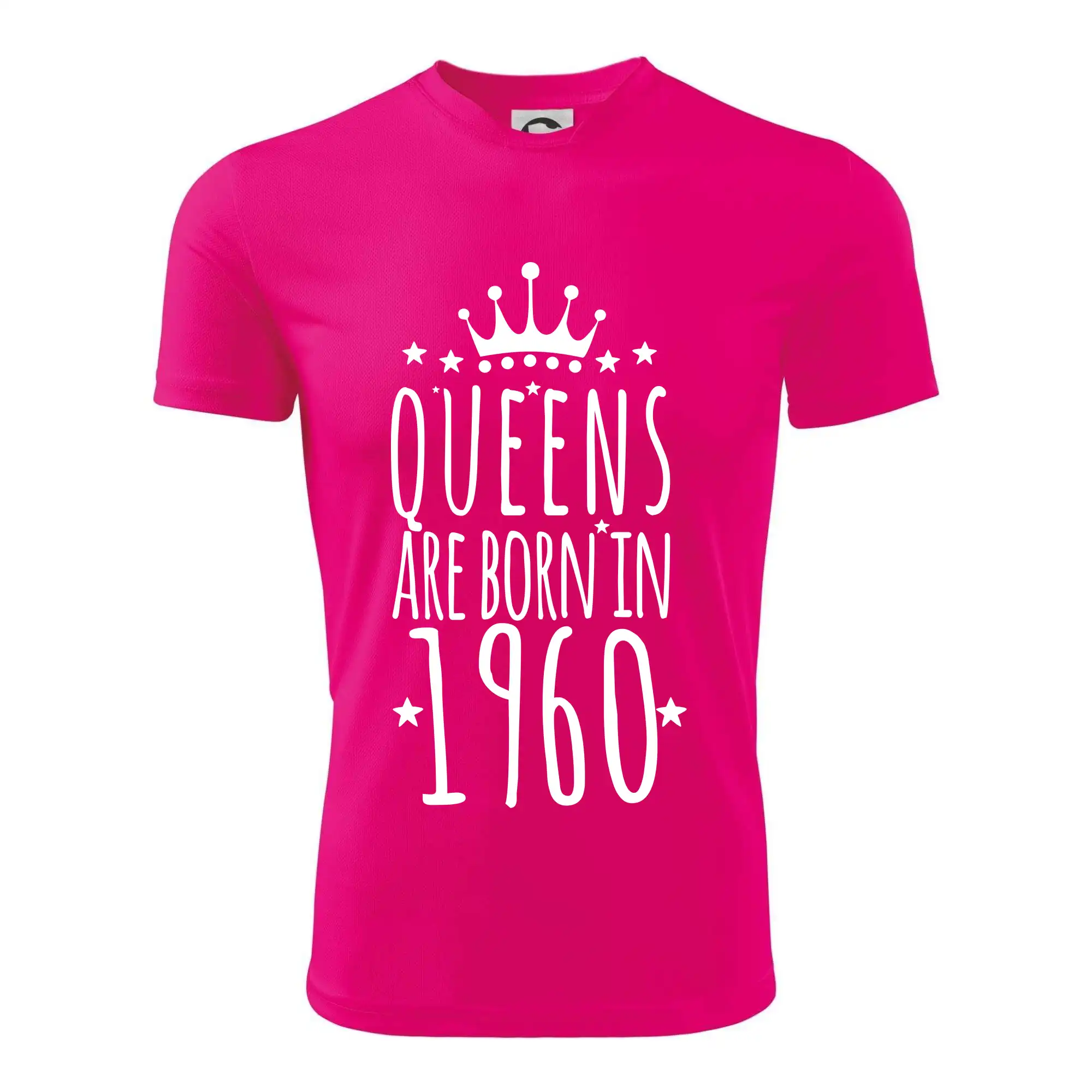 Trička s ročníkom 1960 - Queens are born in 1960 - Detské tričko športové
