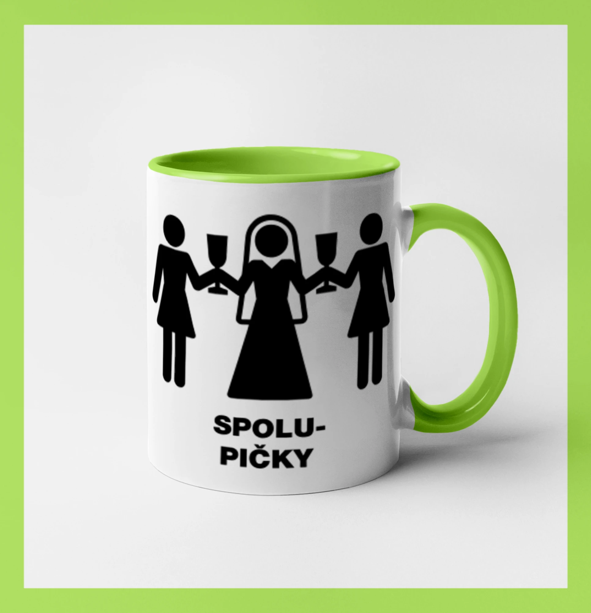 Svadobné tričká - Spolu pičky (Hana-creative) - Hrnček 