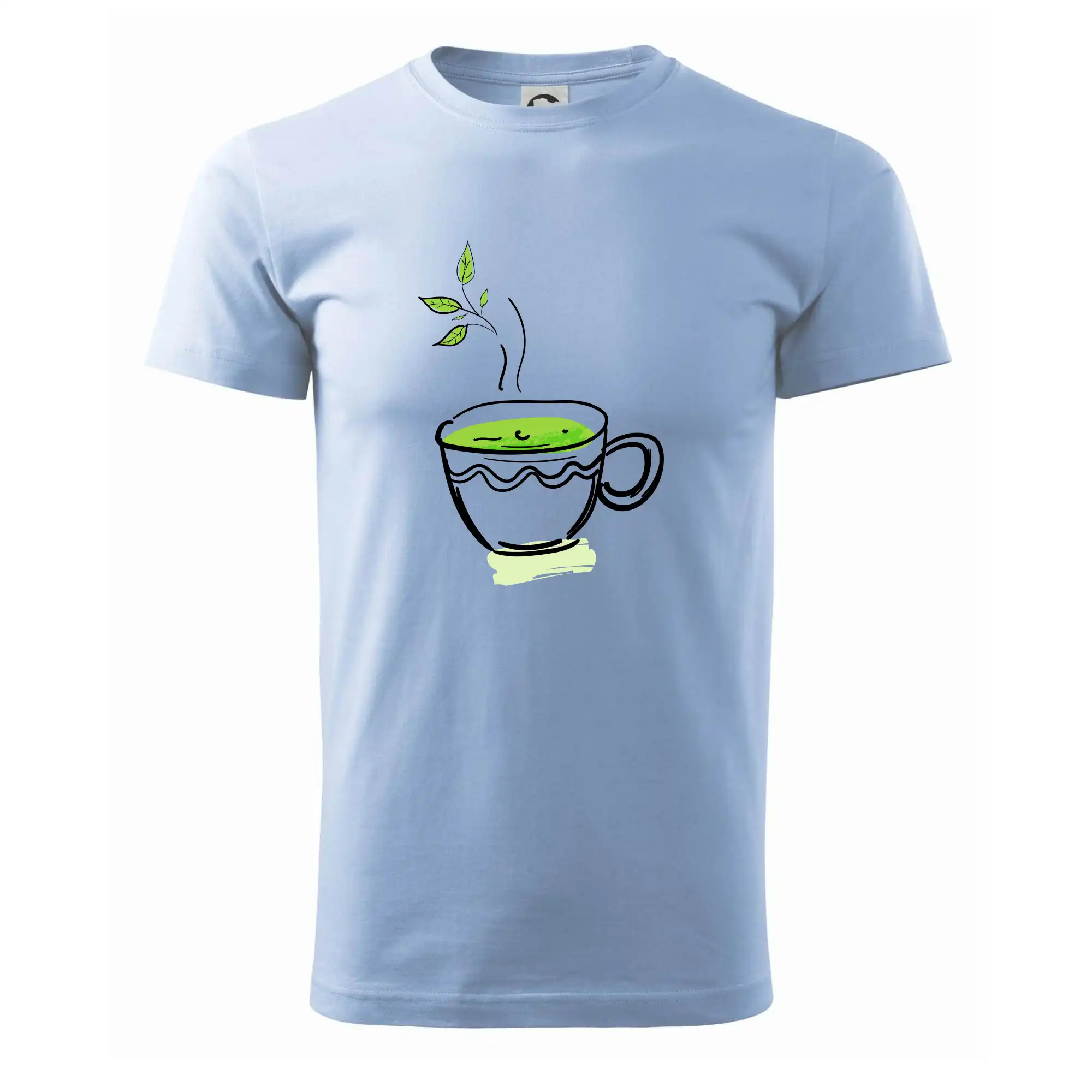 Vtipná tričká s motívmi pitie - ostatné - Hot matcha - Pánske tričko nižšej gramáže