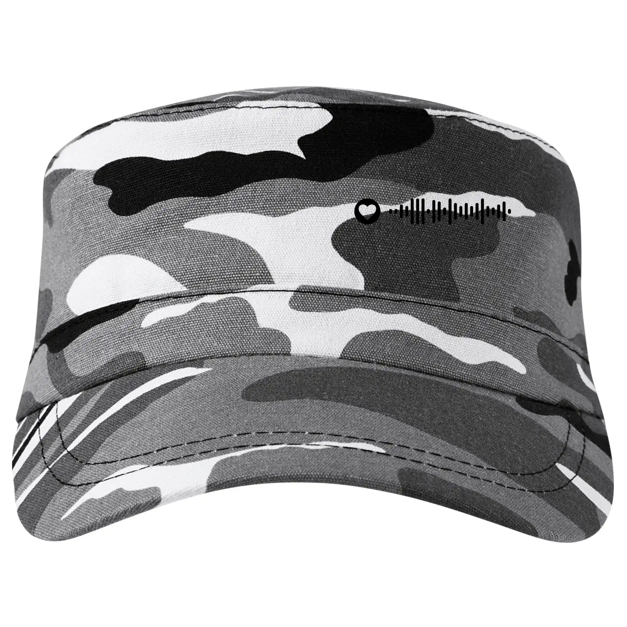 Zamilovaný Spotify kód na prsníku - Šiltovka CAMO