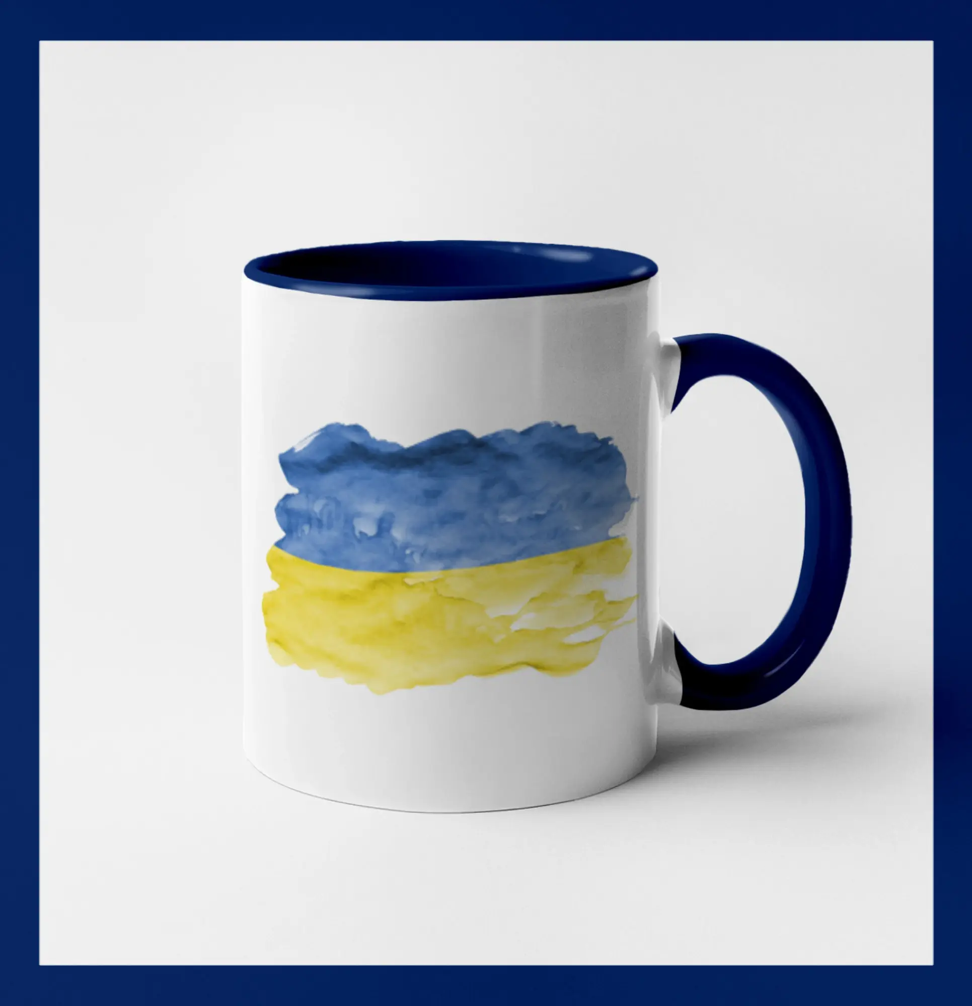 Ukrajina vlajka rozpitá