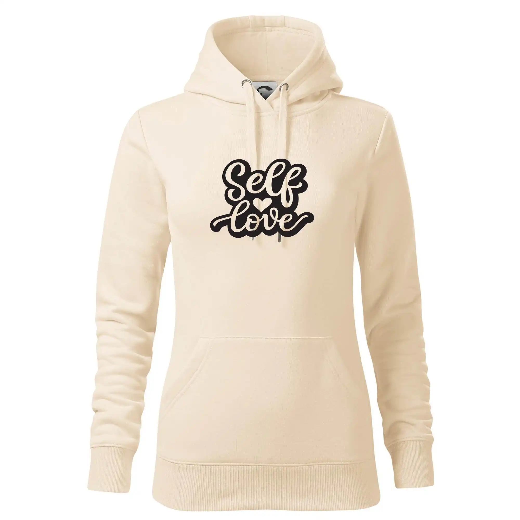 Tričká pre zamilovaných - Self love - Mikina dámská Cape s kapucí