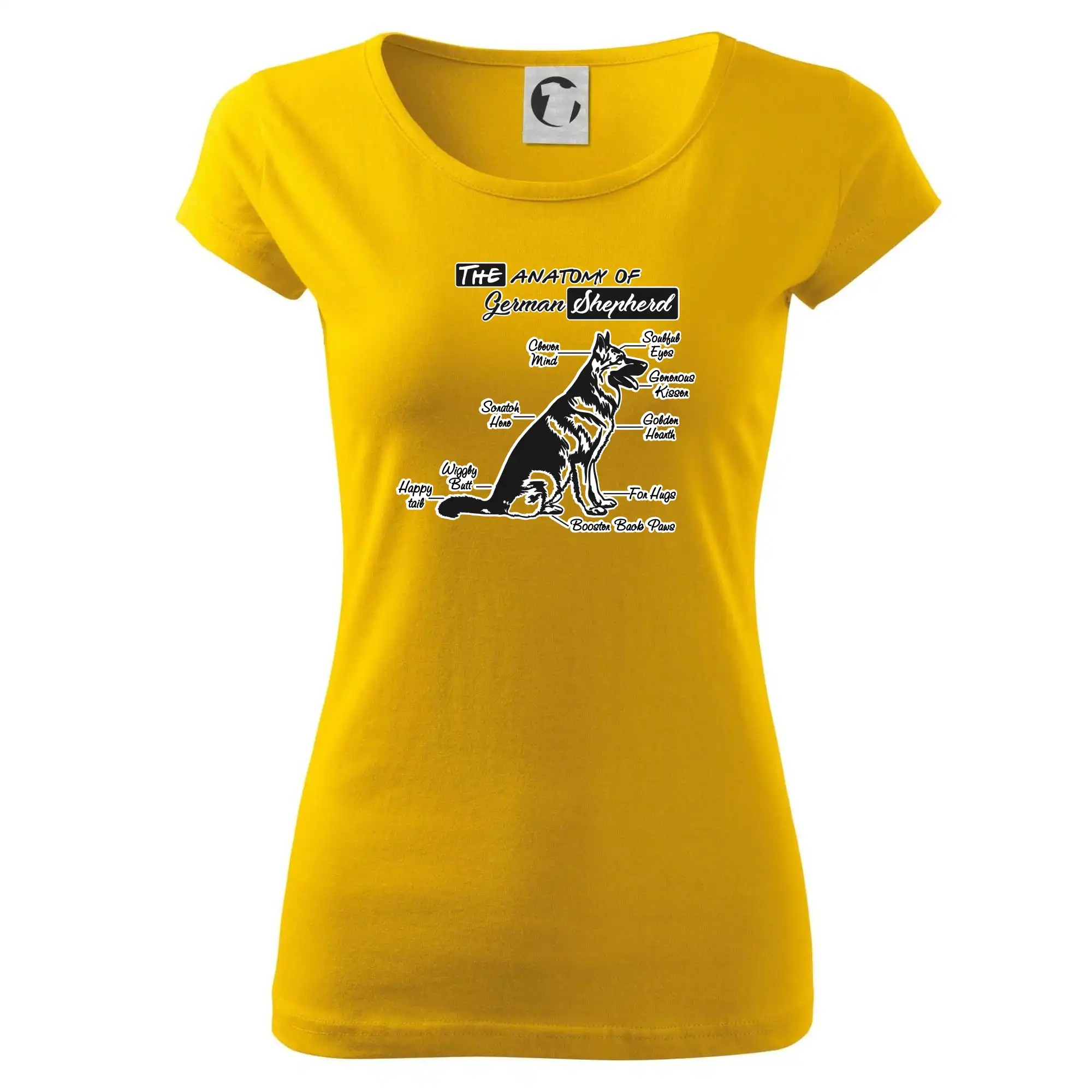 Německý ovčák - Anatomie