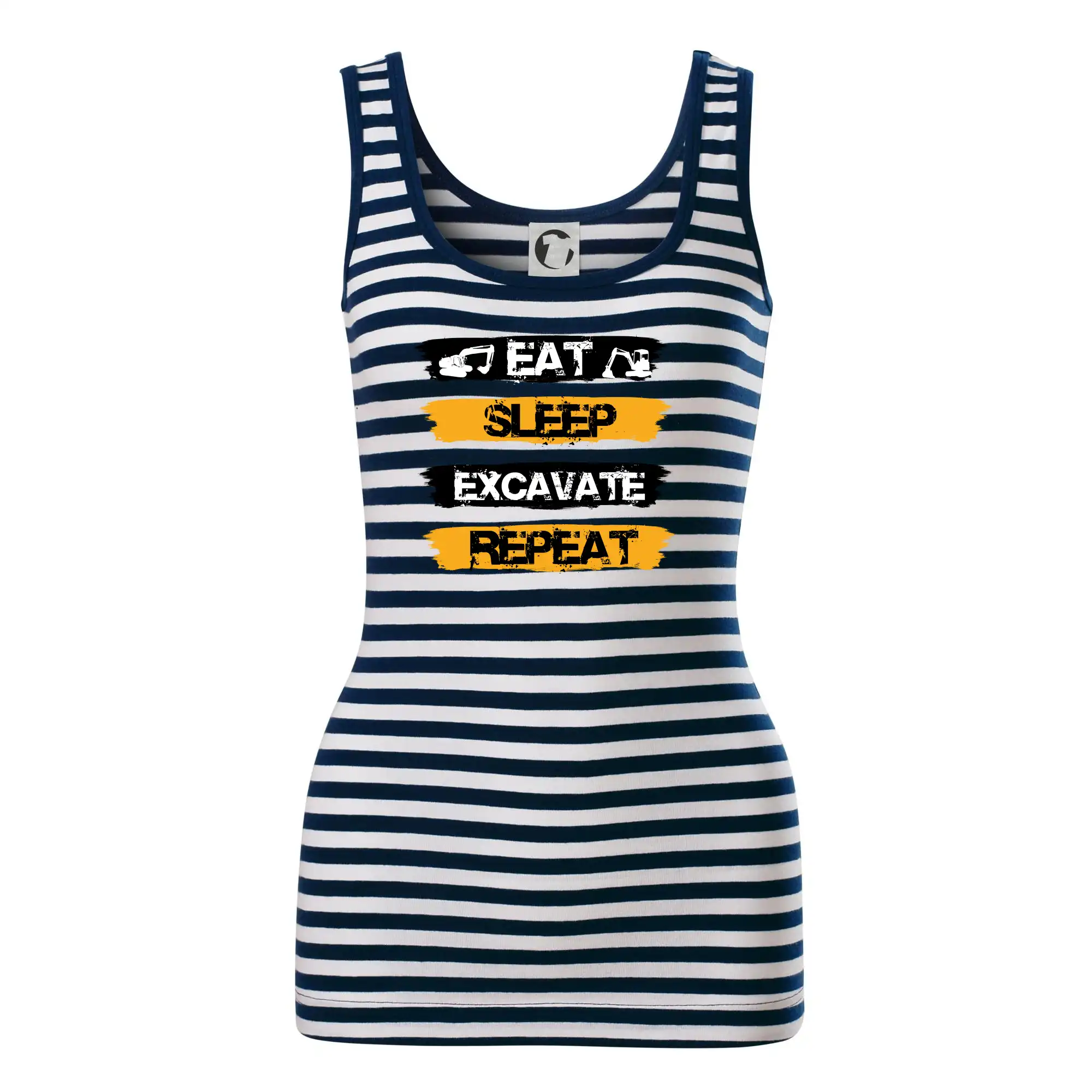 Eat Sleep Excavate Repeat - Sailor tielko na vodu