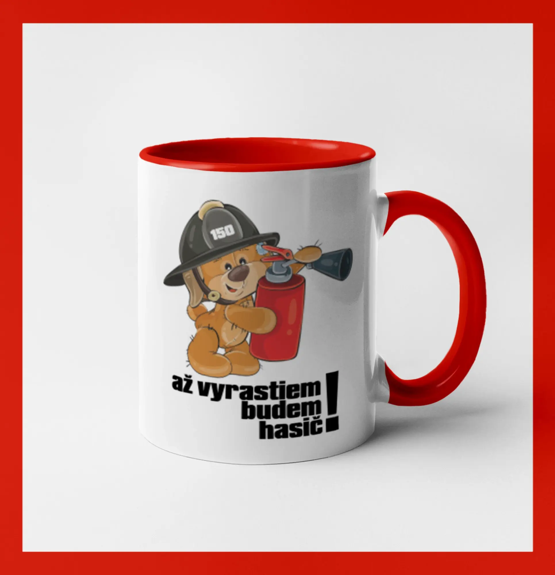 Až vyrastiem budem hasič - Hrnček 